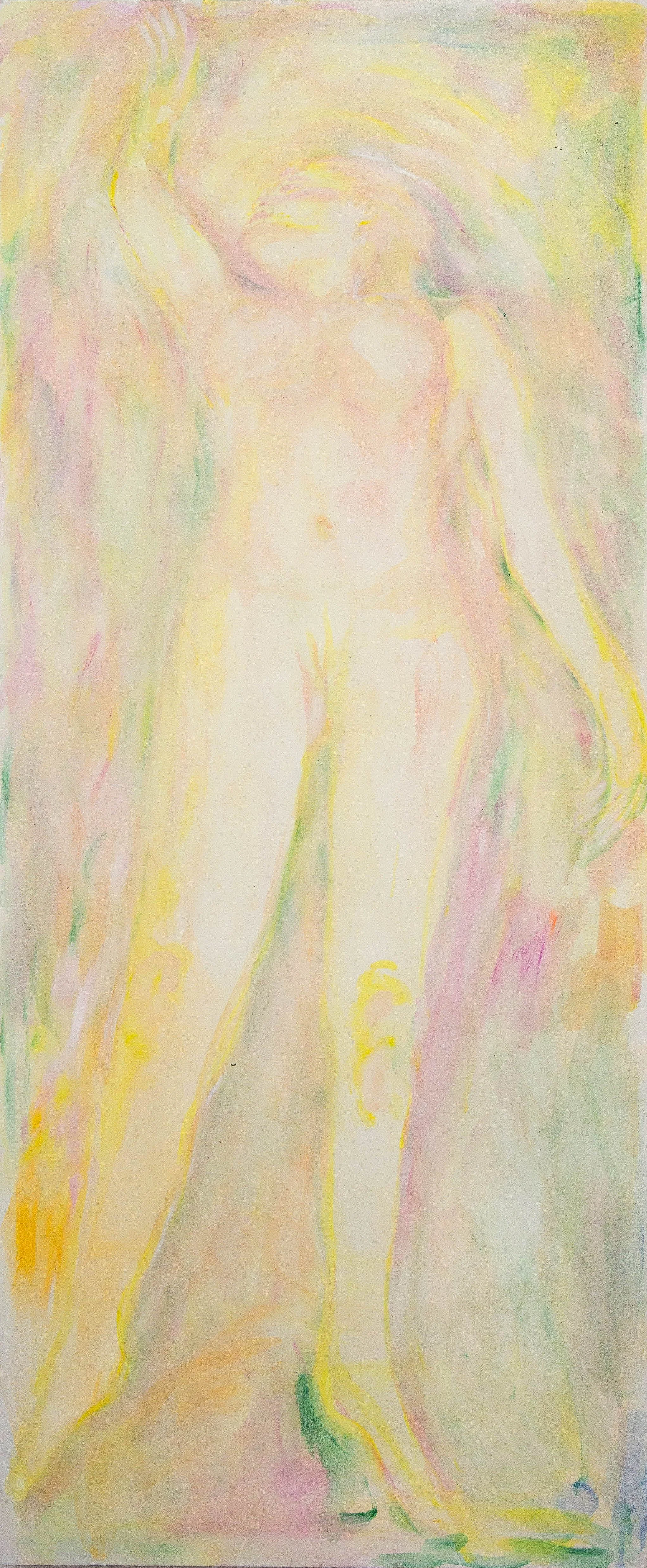 Totality of beingness 180 x 75cm Oil on canvas 2024