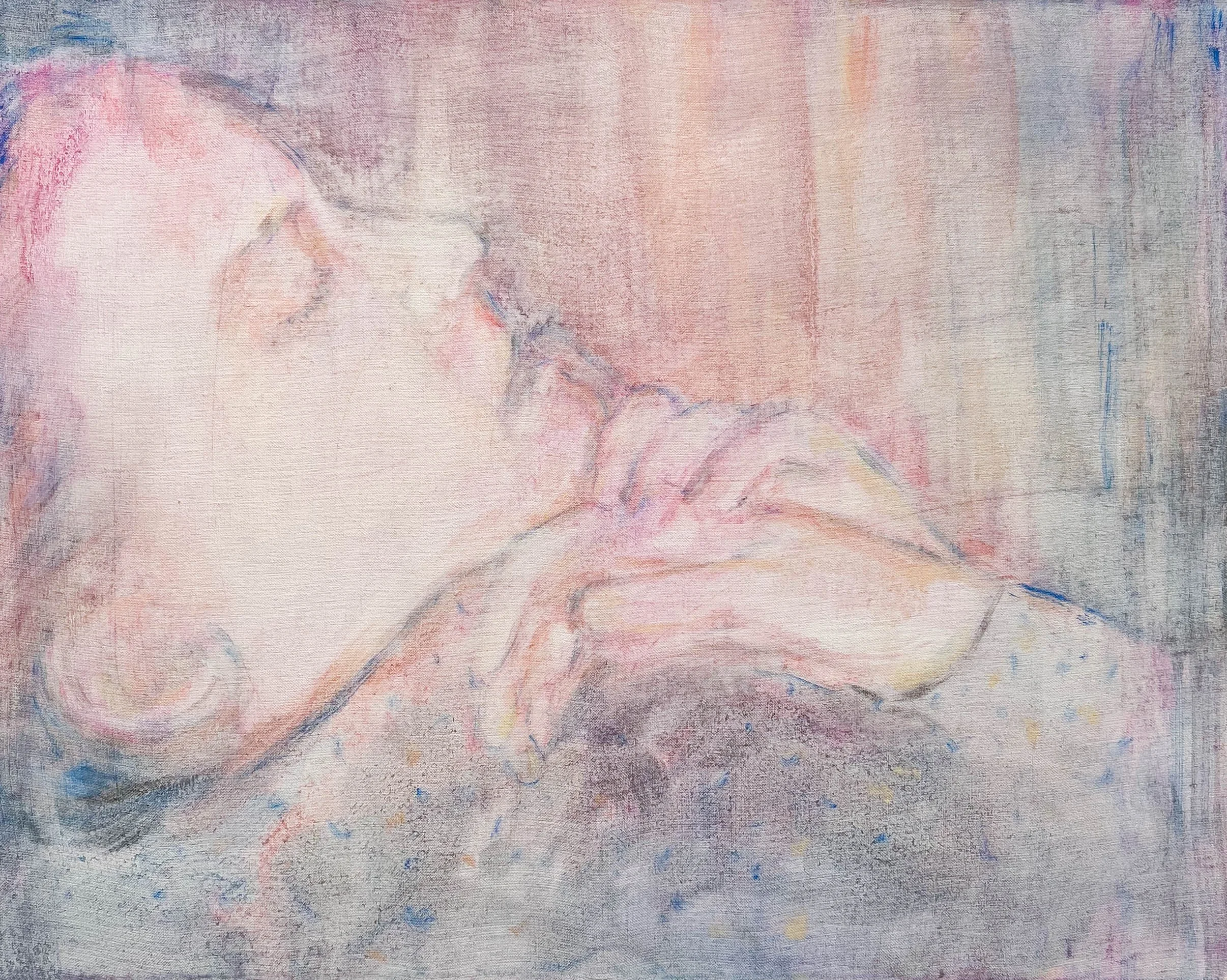 Souls, 50 x 40cm, oil on linen, 2024
