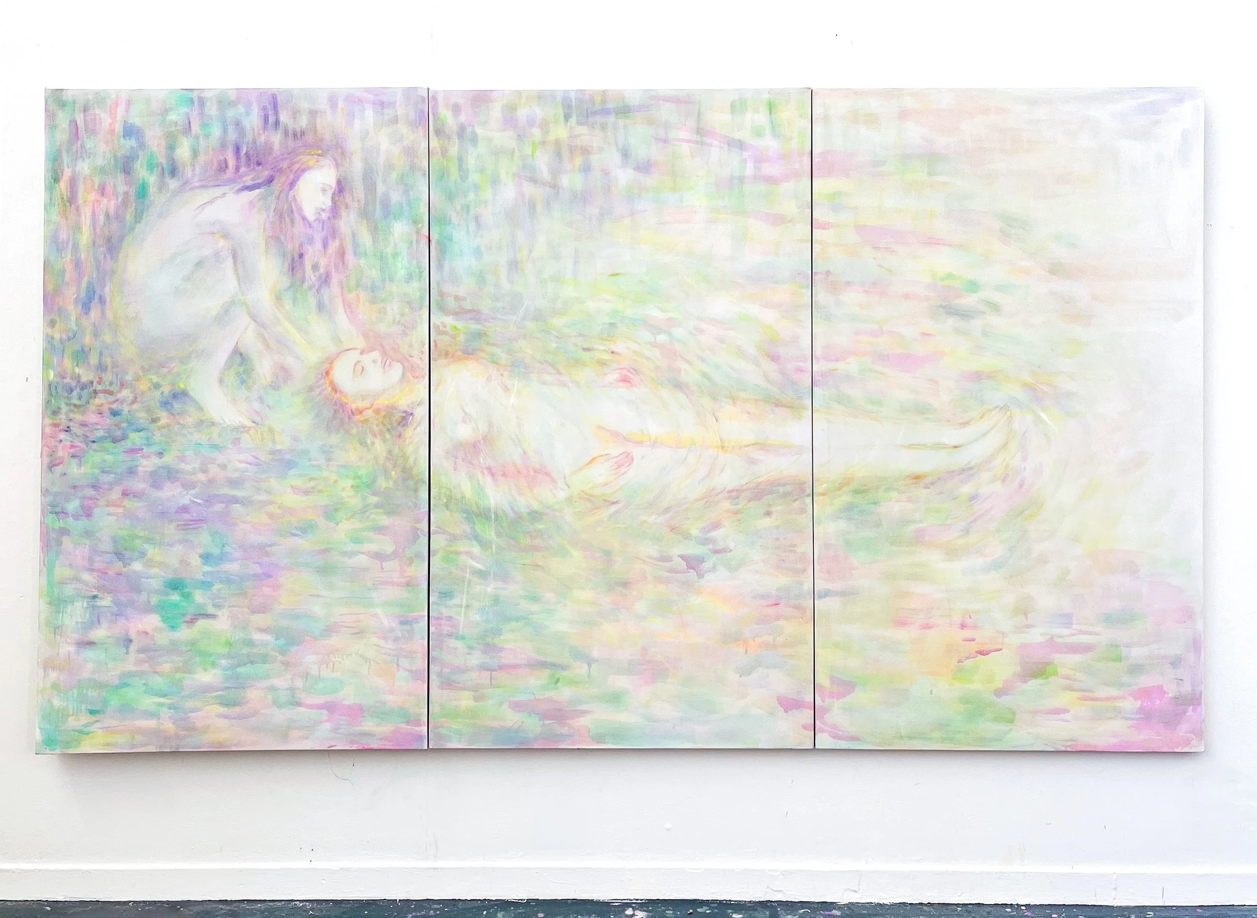 Ego Death 315 x 180cm Oil on canvas 2025