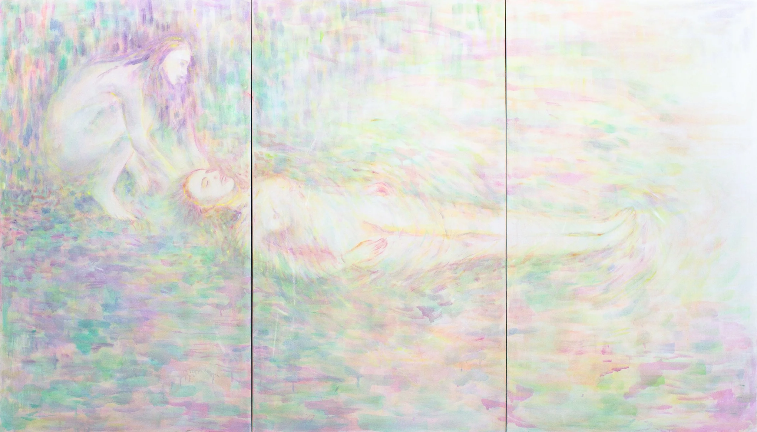 Ego Death 315 x 180cm Oil on canvas 2025