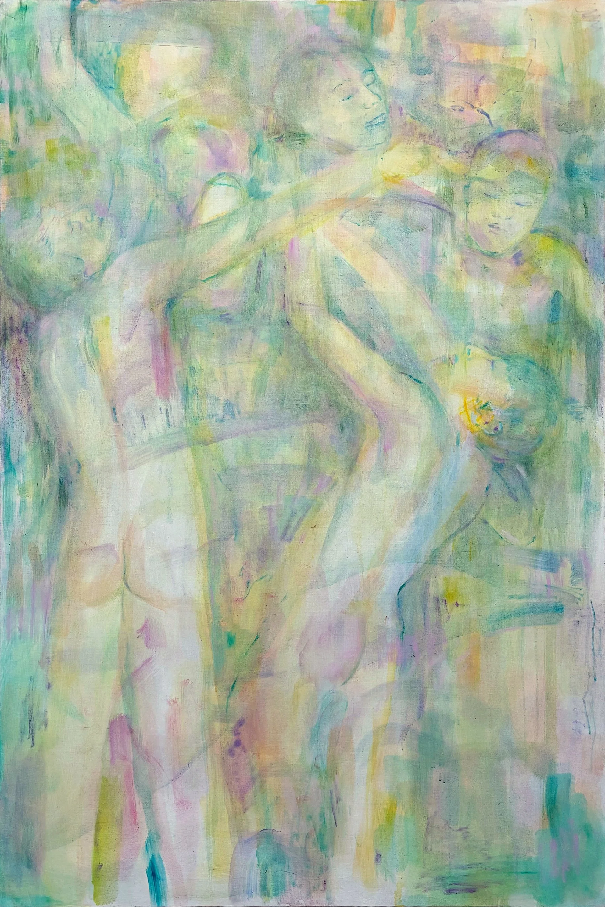 What if?
100 × 150cm, 
oil on linen, 
2026