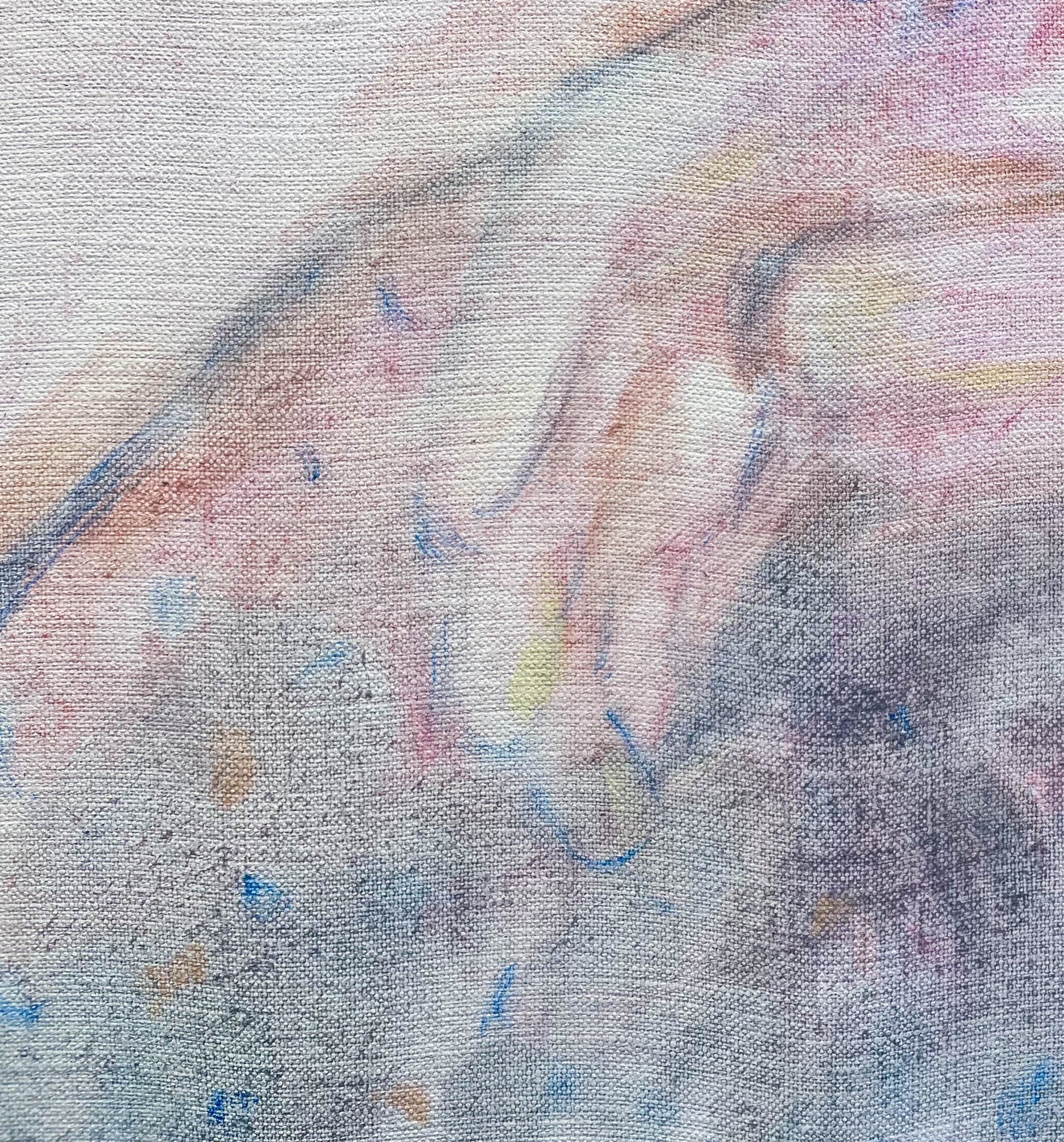 Souls, Detail 1.
40 x 50cm
Oil on linen
2024