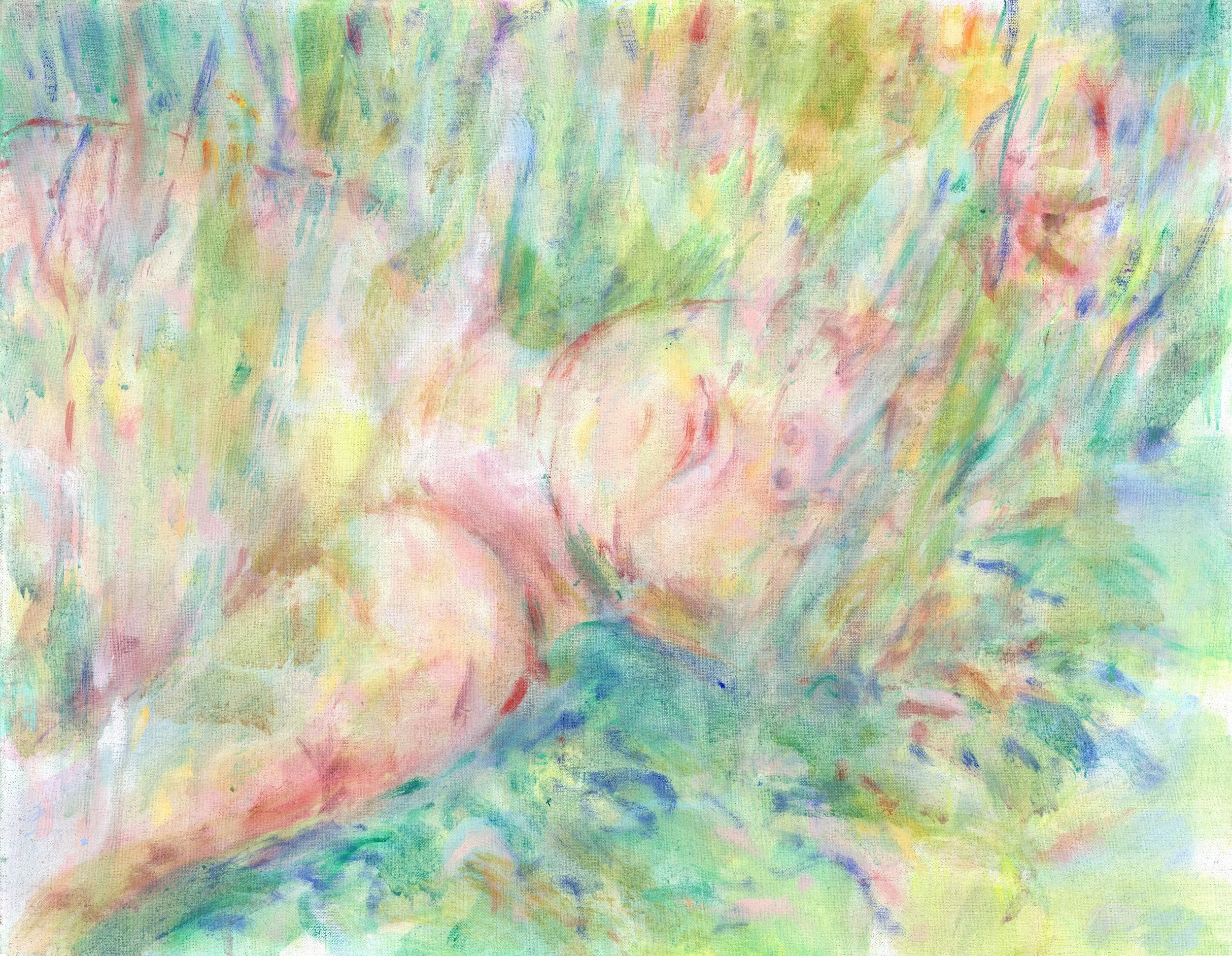 Where time grows, 35 x 45cm, oil on linen, 2026