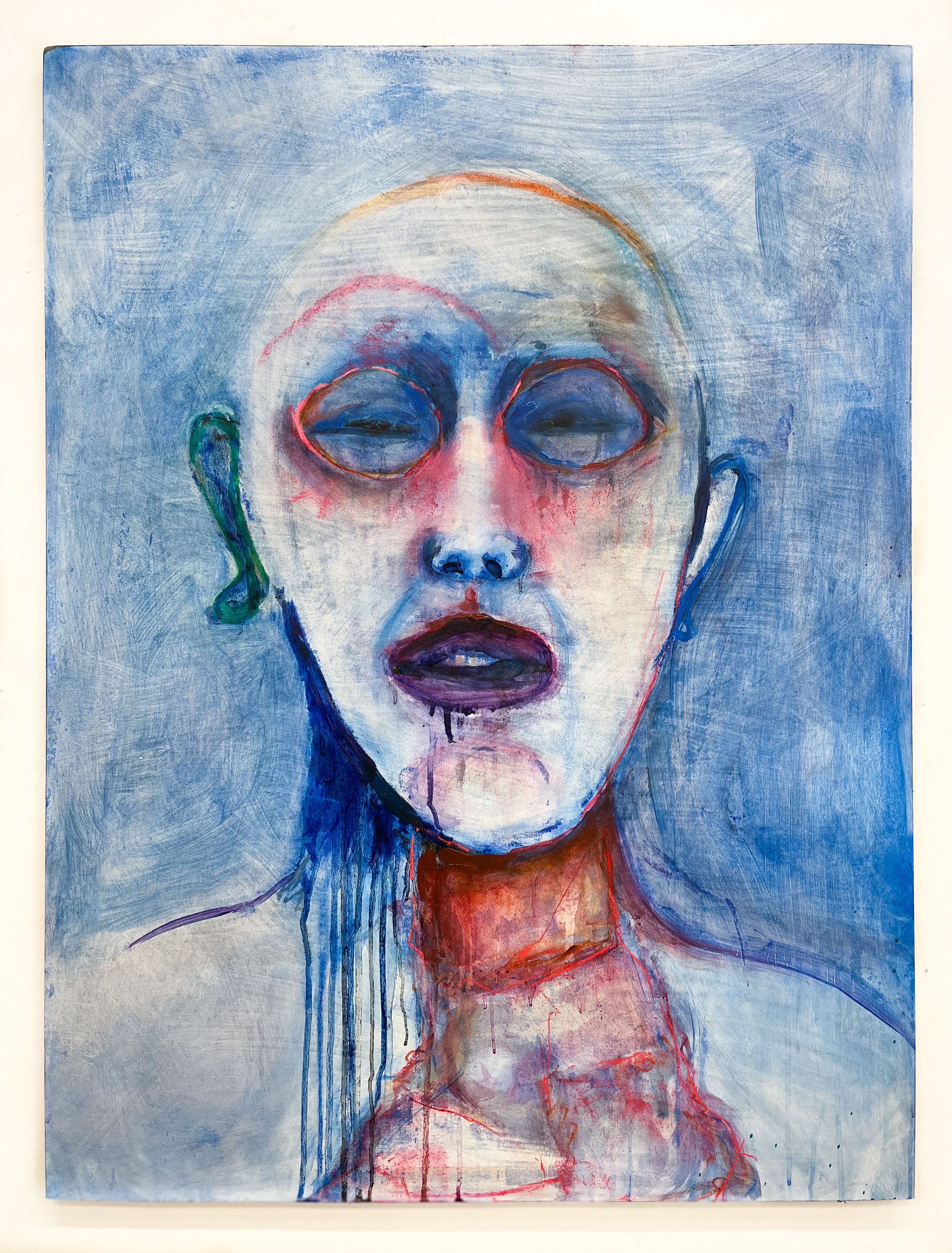 Don't be blue
Oil and pastel on MDF
50 x 70cm
2022