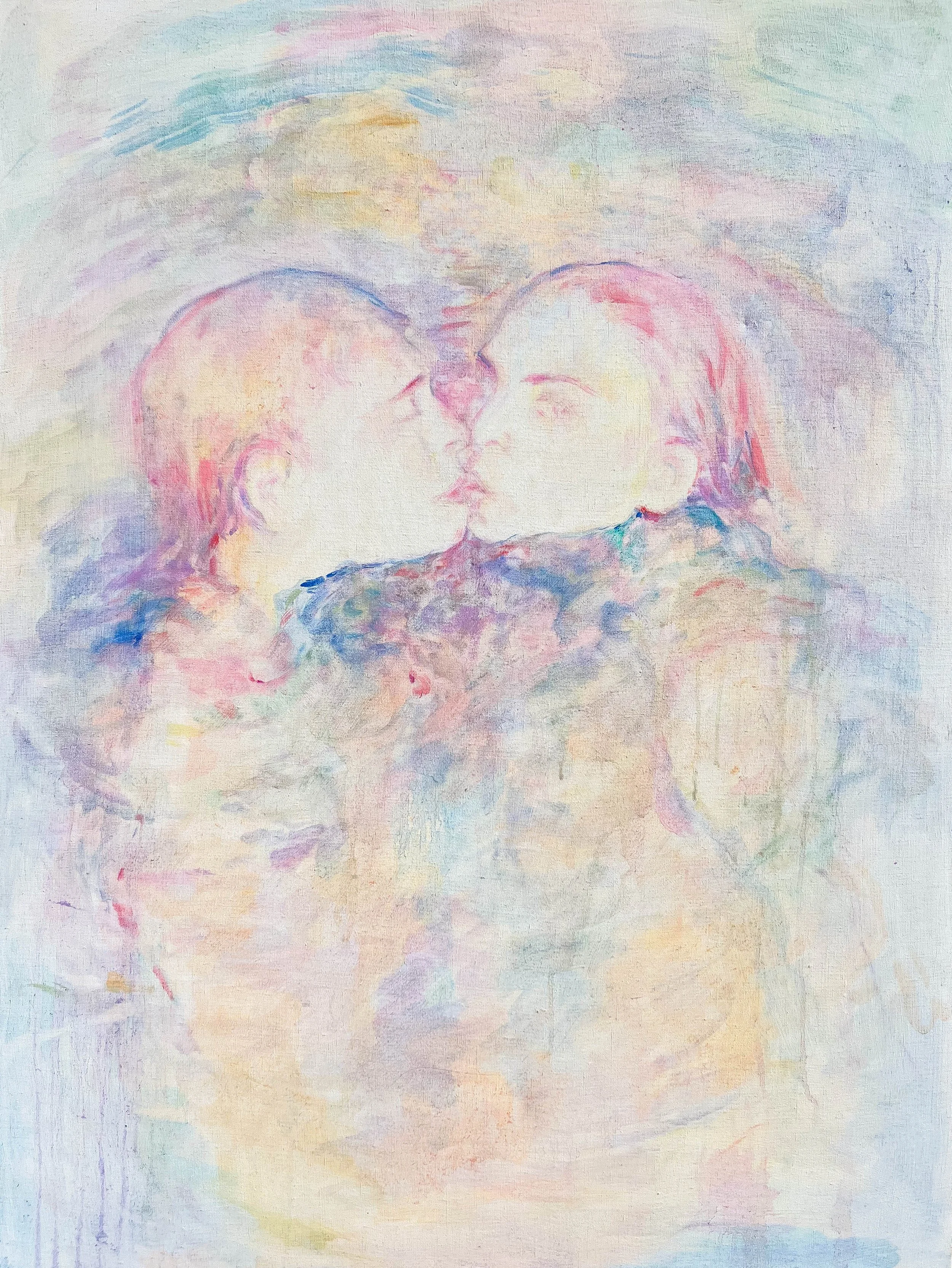Embrace at Twilight
100 x 75cm
Oil on linen
2024