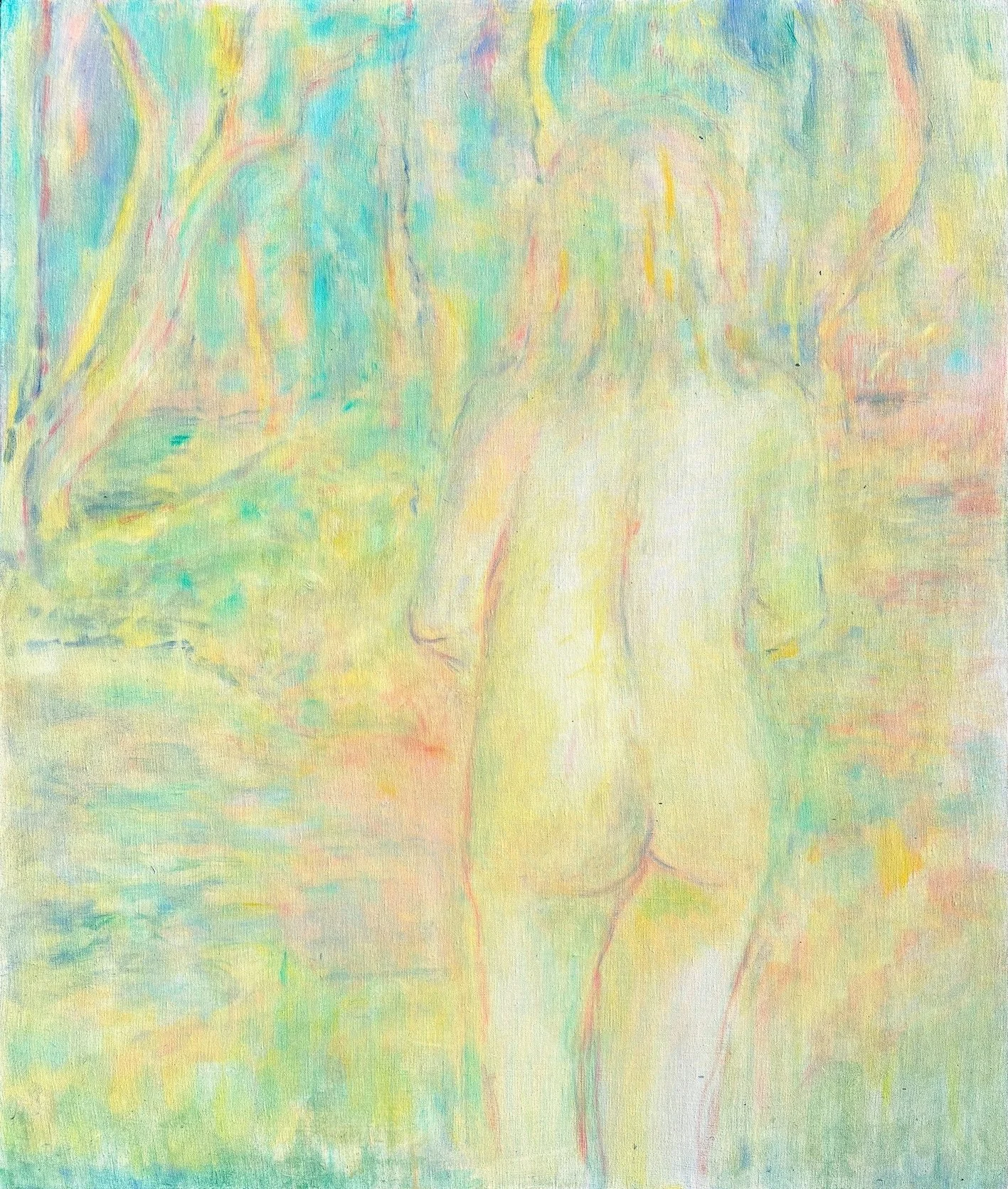 Arboretum, 68 x 80cm, oil on linen, 2026