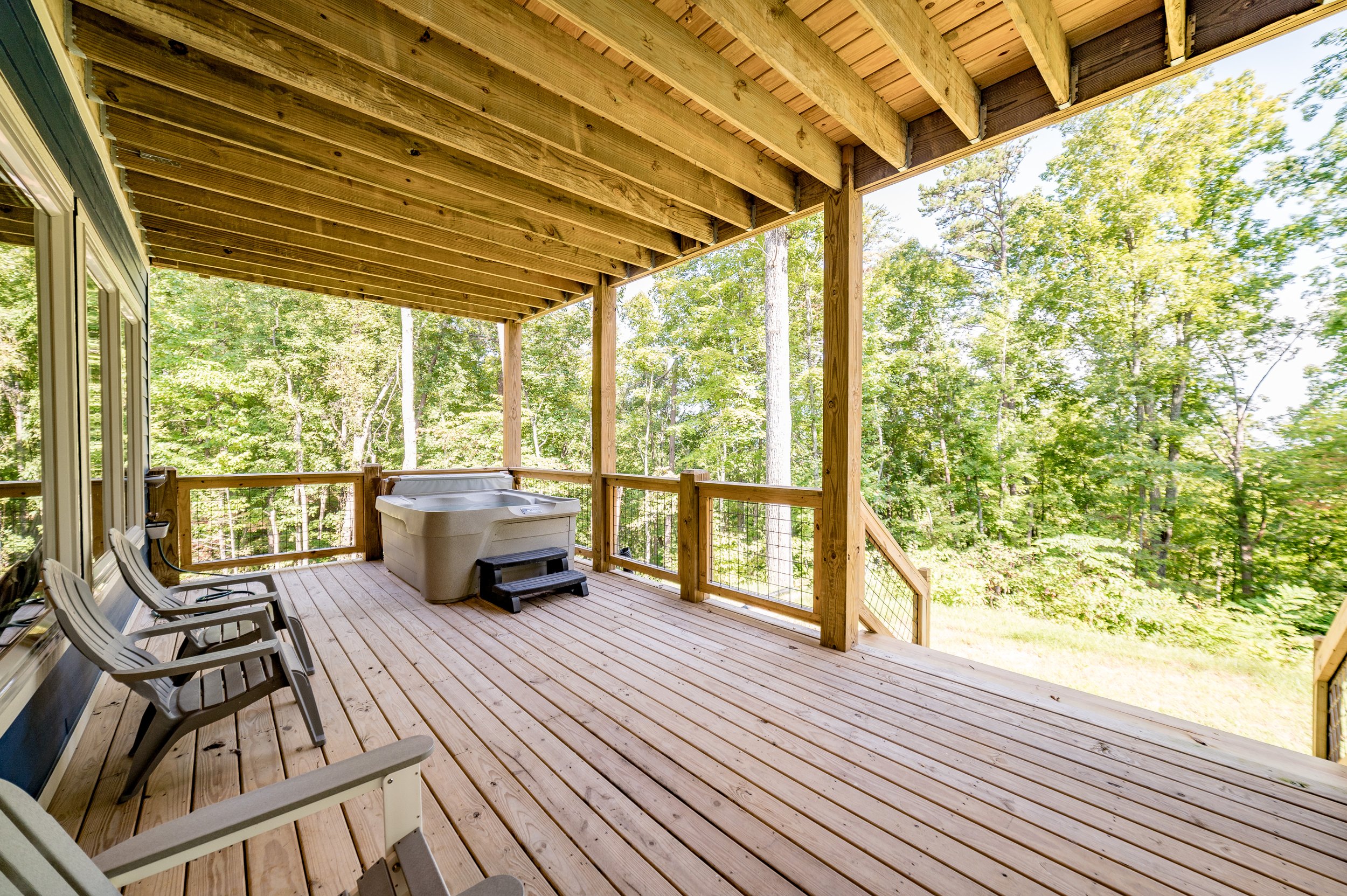 Patio with Hot Tub
