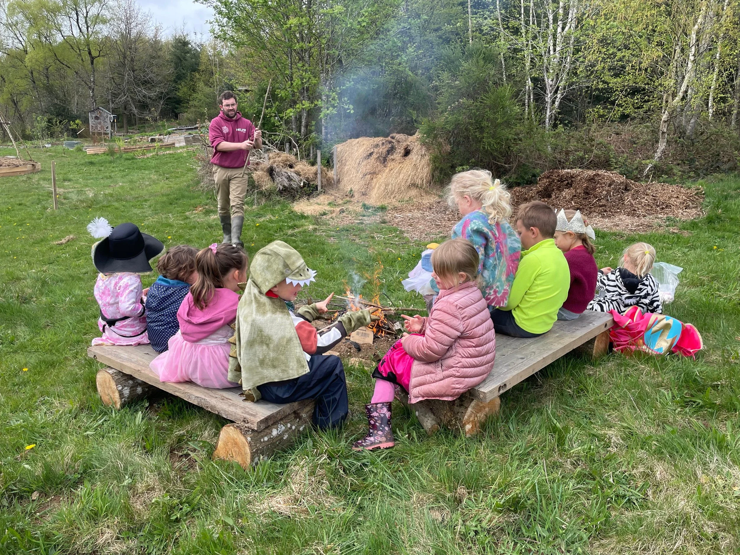 Un anniversaire dehors pour enfants baroudeurs : retour sur un après-midi d’aventure