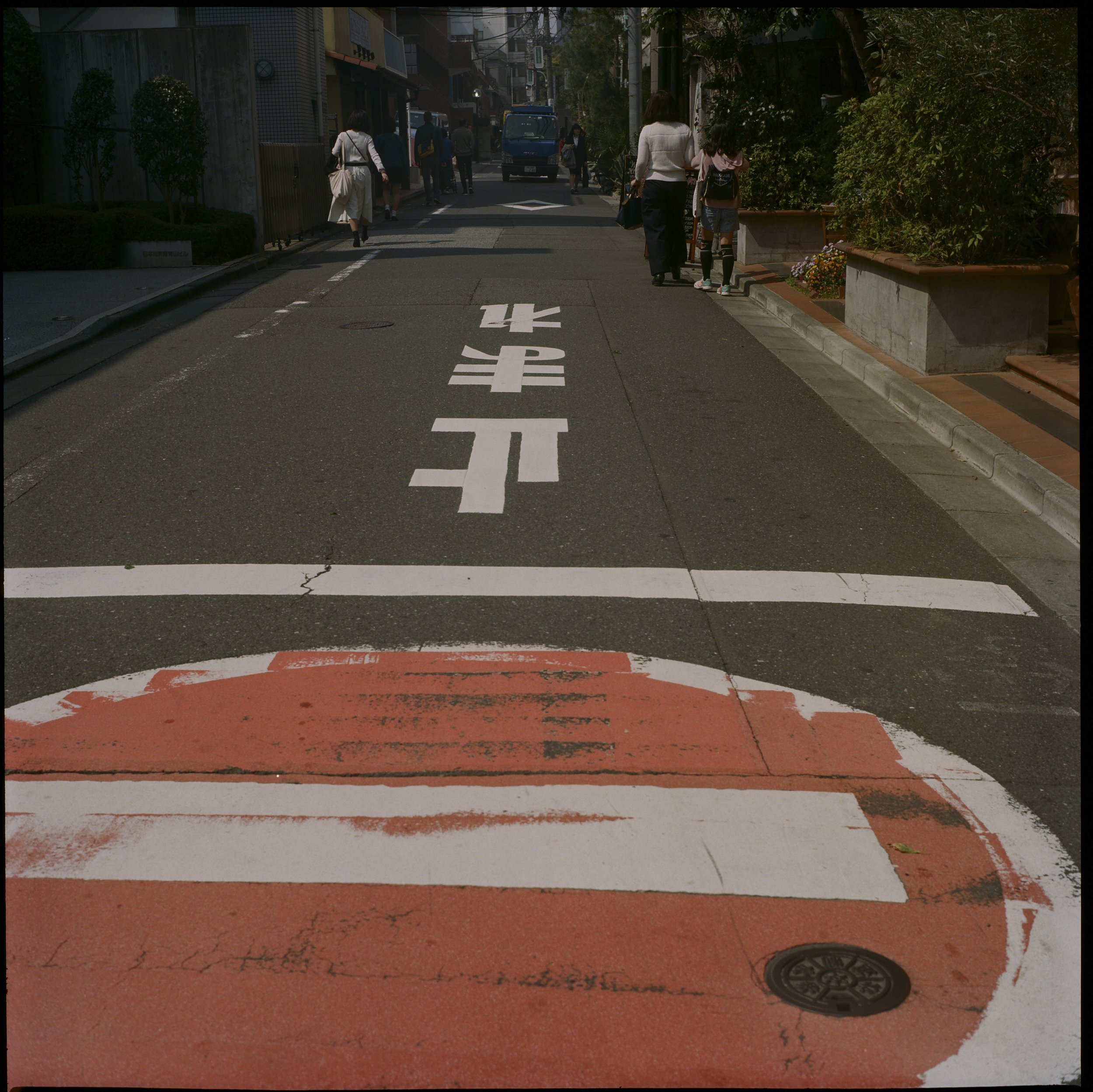 Omotesando Streets. Tokyo, 2017 / Yashica Mat127 120mm