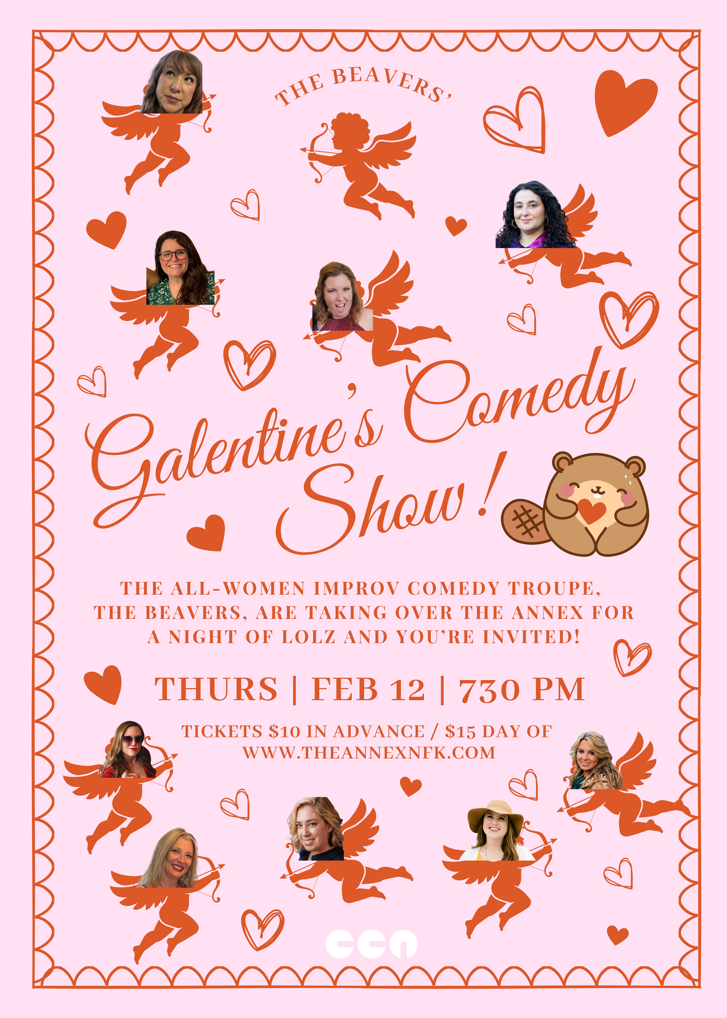 The Beaver’s Galentine’s Comedy Show