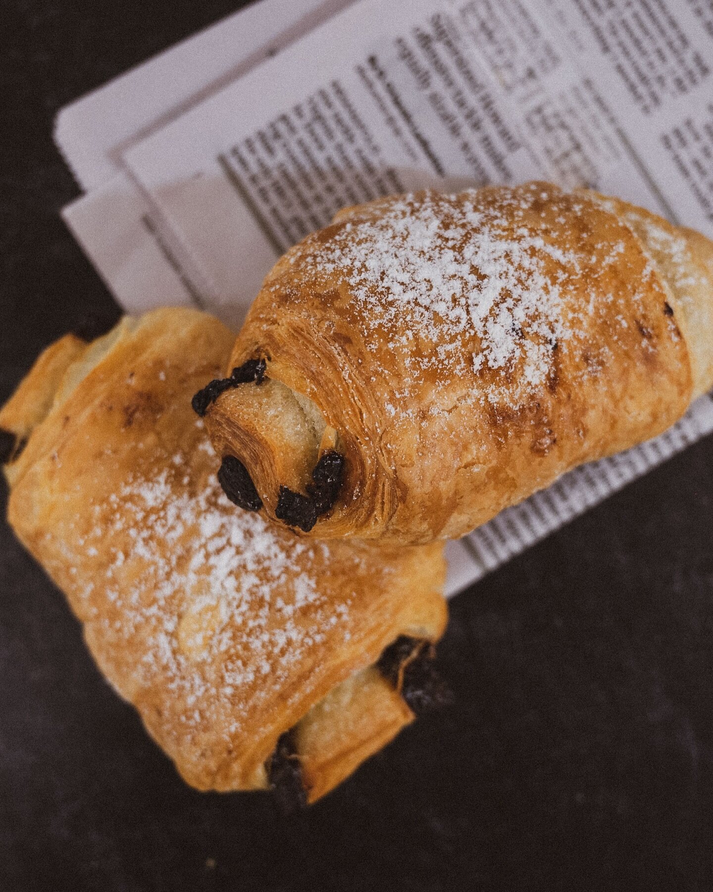 stressed is just &ldquo;desserts&rdquo; spelled backward. so have one of our NEW chocolate croissants!