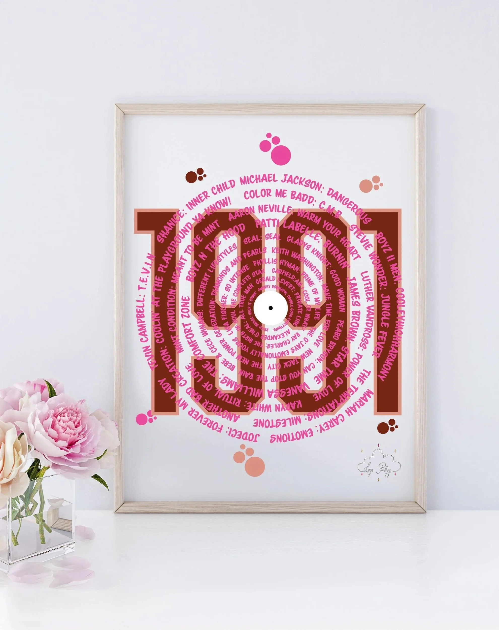 1991 R&B Nostalgia Printable Art