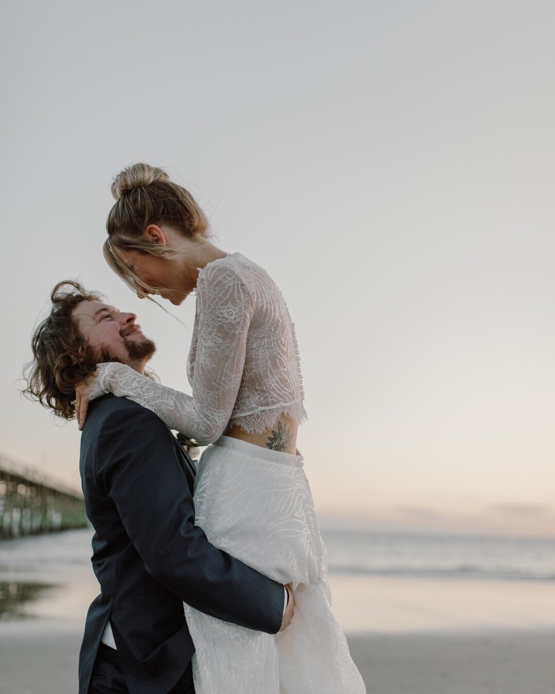 Time can&rsquo;t stop me quite like you did. 🌊⁠
⁠
#weddingphotography #weddinginspiration #weddinginspo #weddingplanning #bride #groom