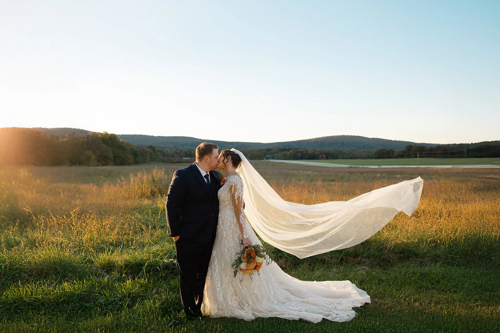 An Intimate Fall Wedding Day With Maggie and Nathan