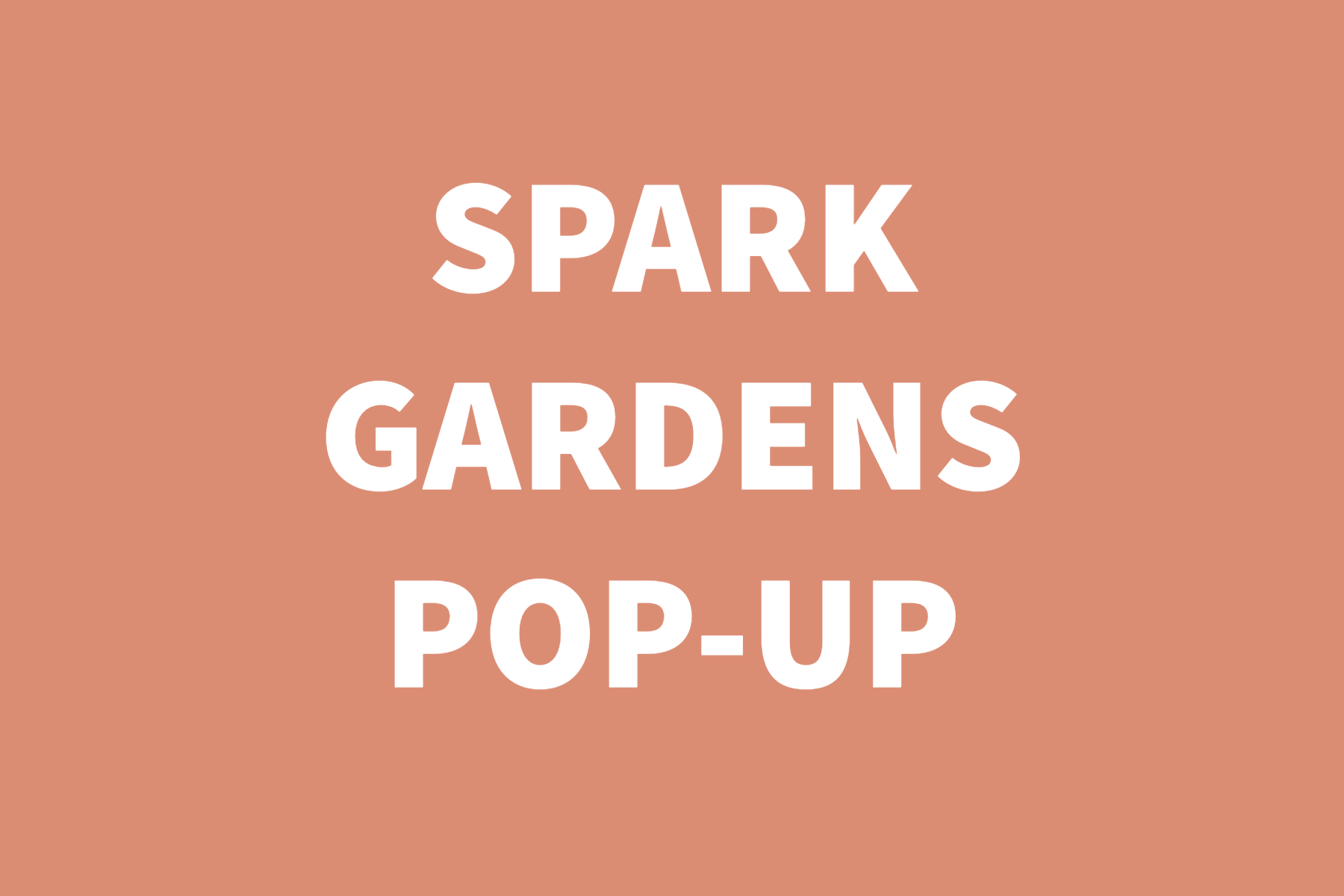 Bark at SPARK: Pop Up!