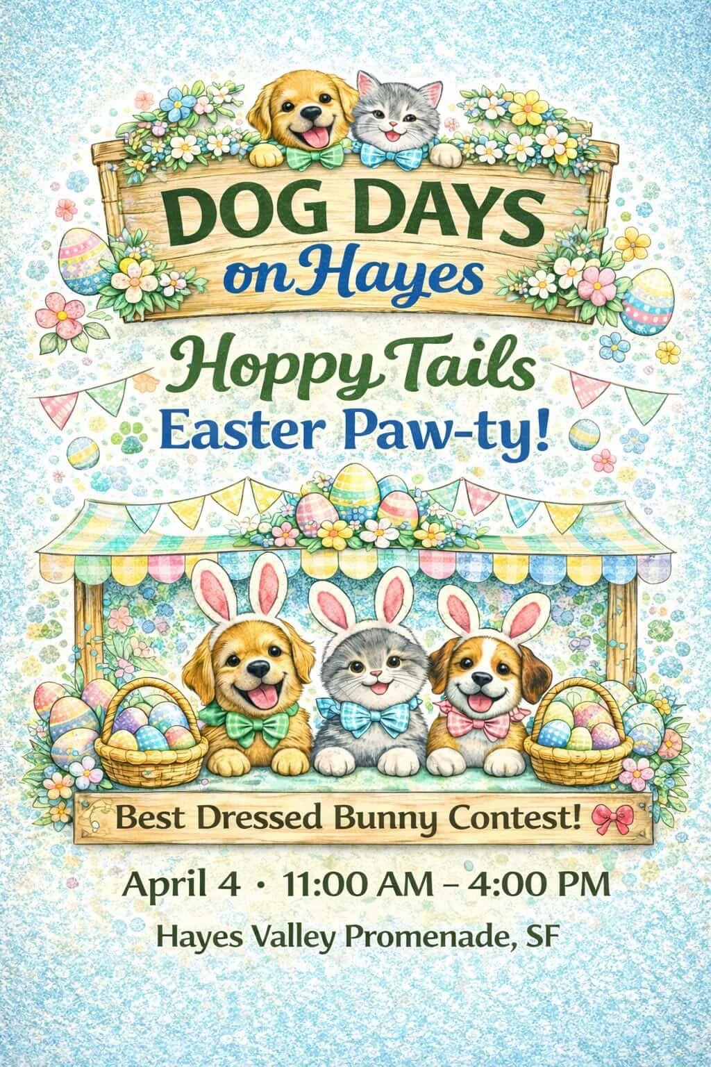 Hoppy Tails Easter Paw-ty