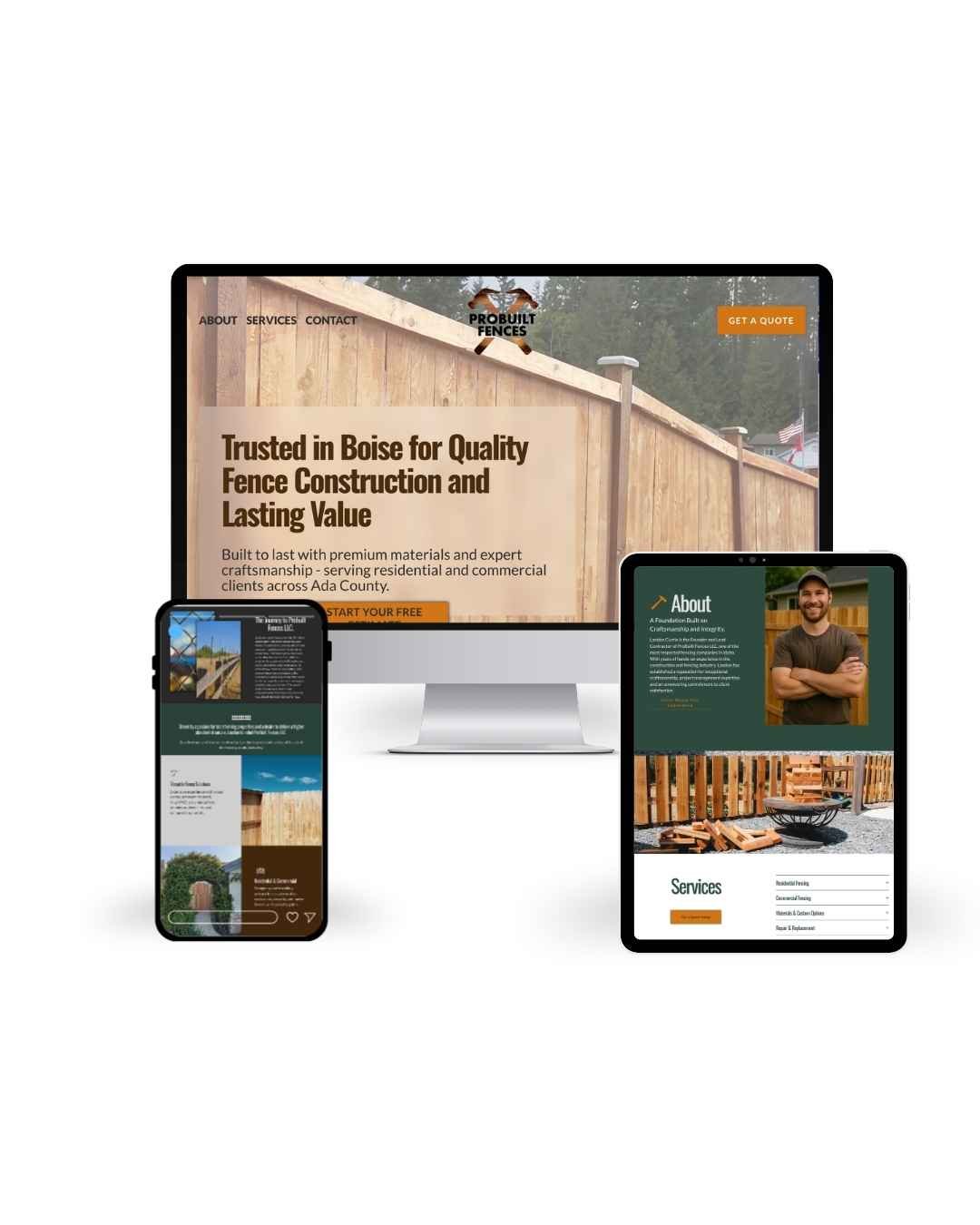 PRO BUILT FENCES  Boise Fence Construction Website