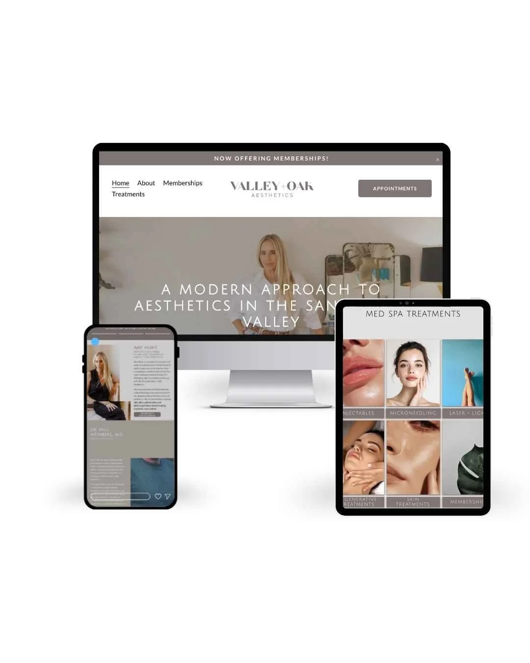 VALLEY + OAK AESTHETICS   Santa Ynez Valley Med Spa Website