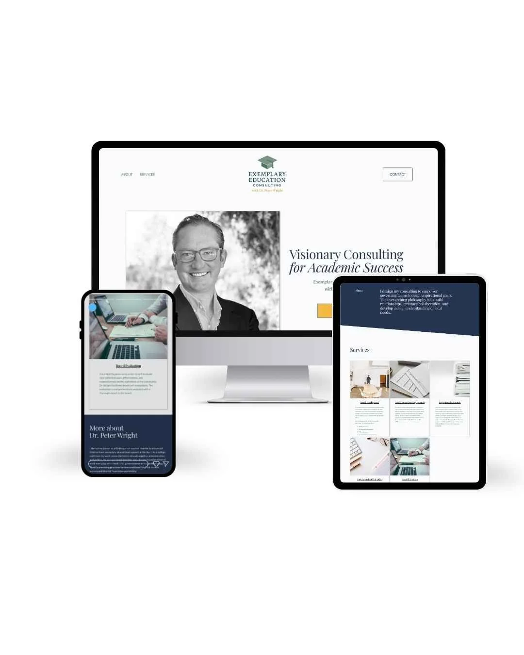 EXEMPLARY EDUCATION   Educational Consulting Website