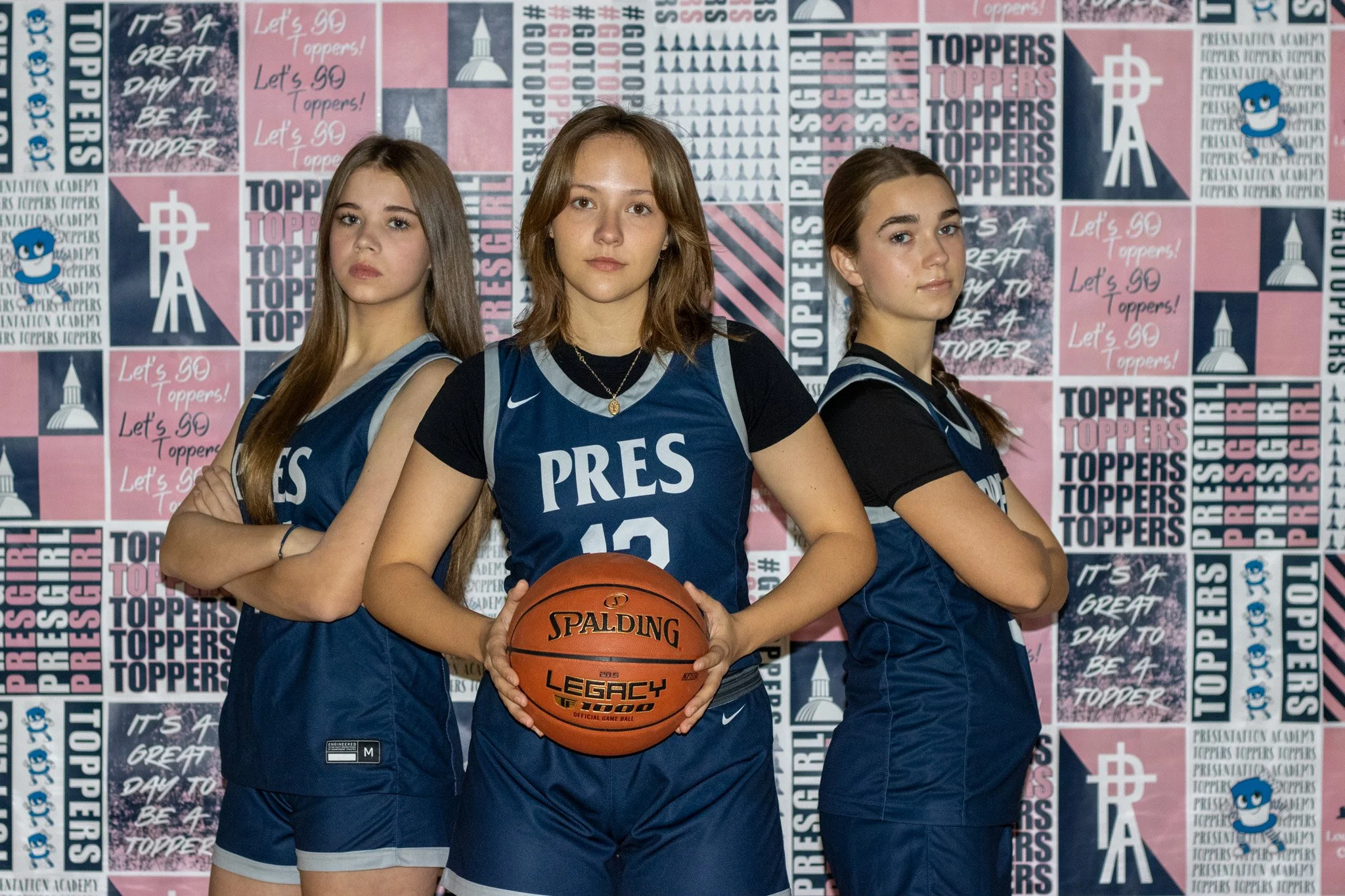A few of our favorite flicks from Media Day!💙 Our basketball, cheer, and swim teams brought the energy, and we&rsquo;re excited for the seasons to officially get started. 🏀📣🥽