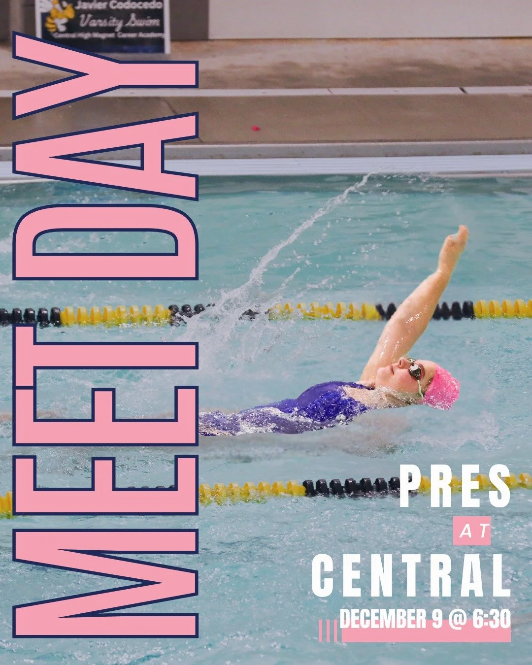 Swim Meet Day! Our Toppers take on the competition at Central tonight at 6:30 PM. Good luck, Pres Girls!
 
#PresentationAcademy #TopperSwim #TopperAthletics #PresentationAcademyAthletics