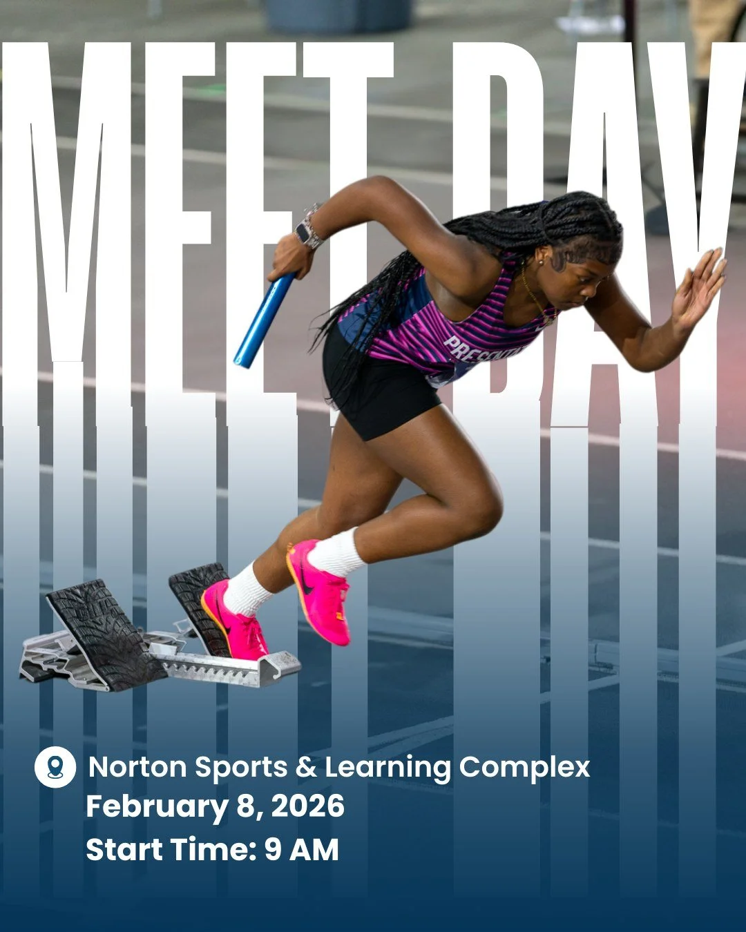 It&rsquo;s Meet Day!💪 Catch Pres Indoor Track in action at the Norton Sports &amp; Learning Complex today, February 8, starting at 9 AM. Good luck, Toppers!

PresentationAcademy #TopperTrack #PresGirl #PresentationAcademyAthletics