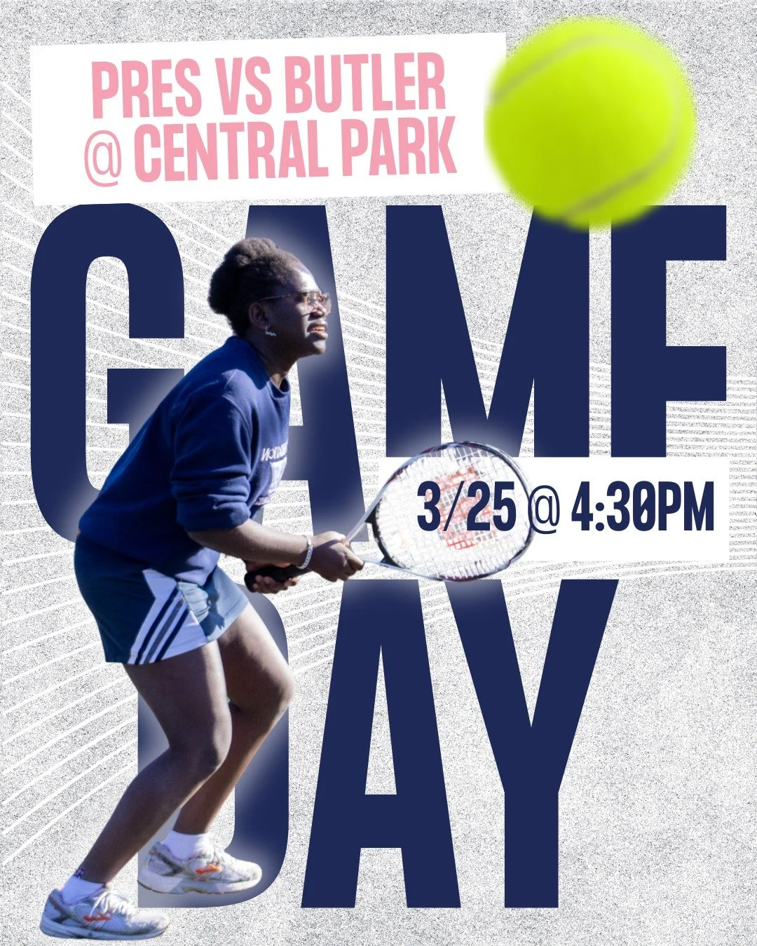 Game day at Central Park.🎾 Your Toppers take on Butler at 4:30PM. Let's go, Pres Girls!💙
 
#PresentationAcademy #TopperTennis #TopperAthletics #PresentationAcademyAthletics