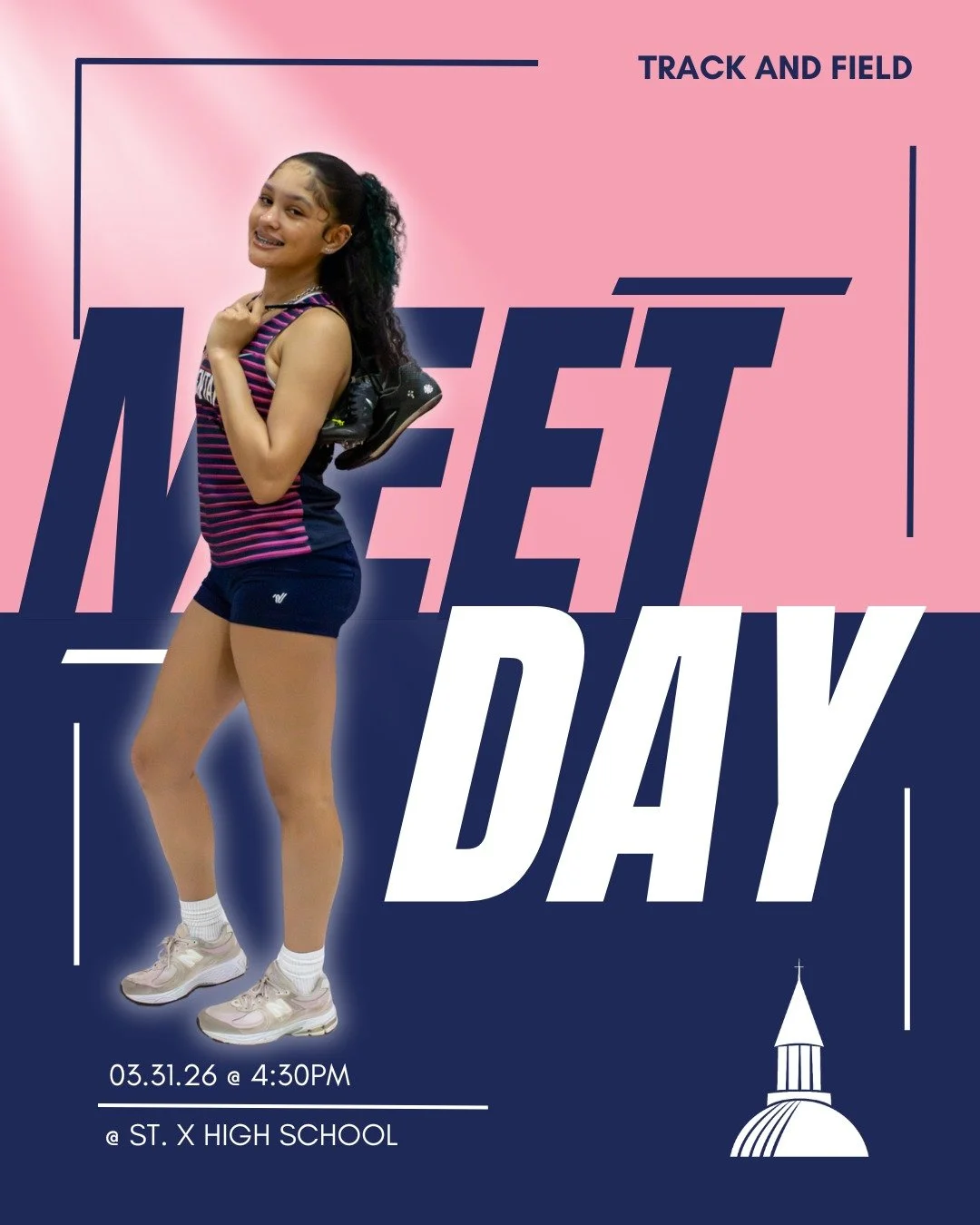 Track Meet Day 🏃&zwj;♀️

Pres hits the track at St. X starting at 4:30.👟 Good luck, Toppers!
 
#PresentationAcademy #TopperTrack #TopperAthletics #PresentationAcademyAthletics
