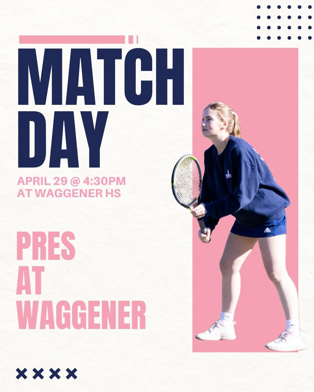 🎾It&rsquo;s Match Day! Our tennis team hits the court today at Waggener High School at 4:30 PM. Good luck, Toppers!💙
 
#PresentationAcademy #TopperTennis #TopperAthletics #PresentationAcademyAthletics