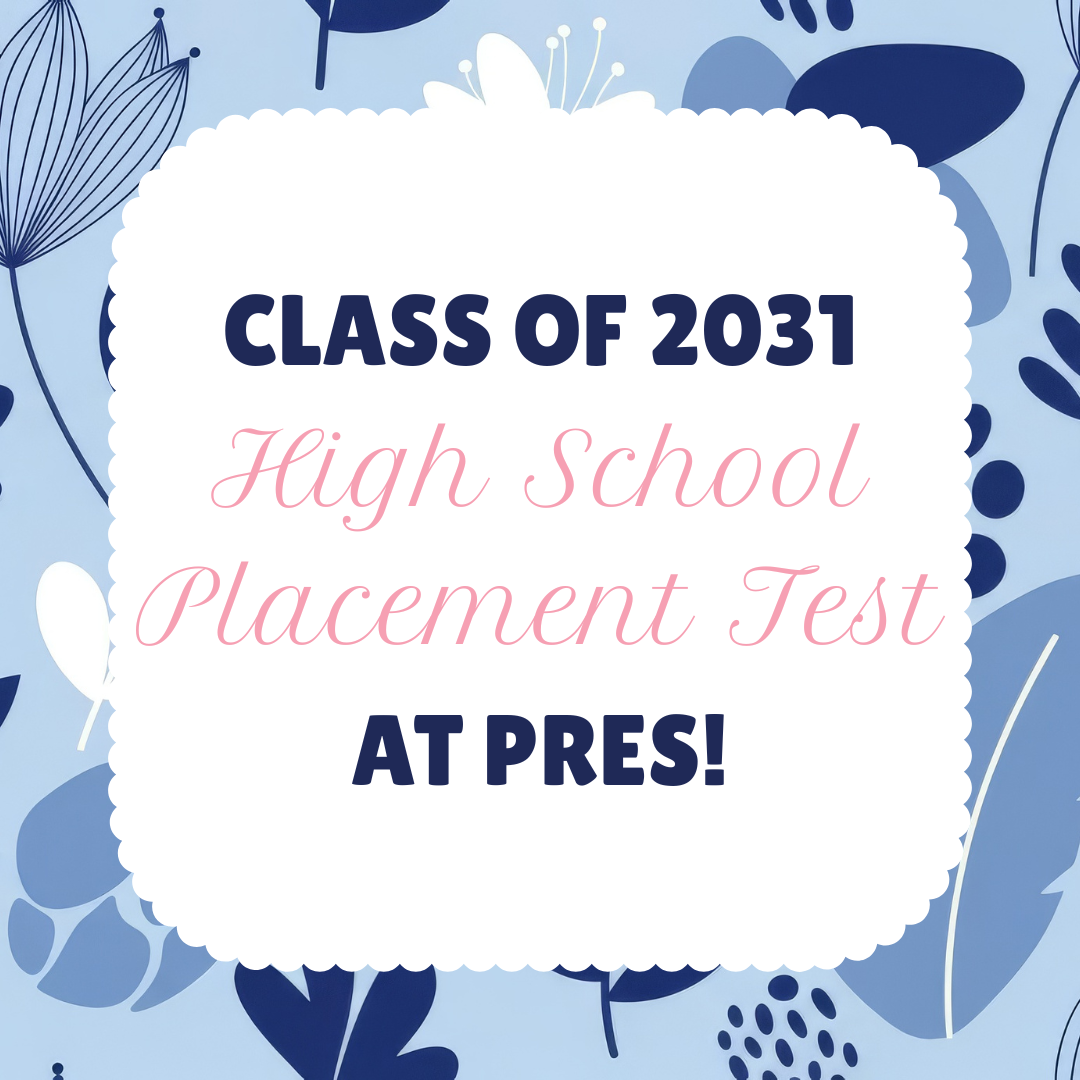 Presentation Academy High School Placement Test