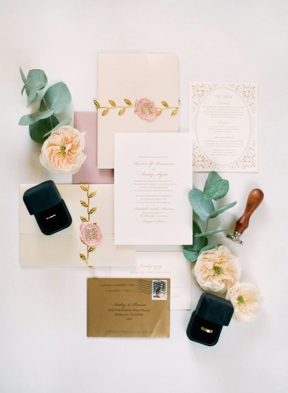 Chateau Amade romantic wedding