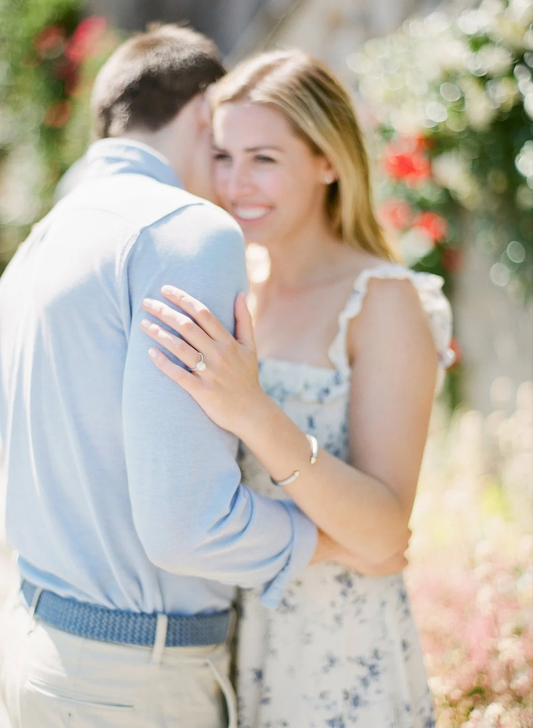 Secret wedding proposal at Villa Carlotta - Lake Como film wedding photographer Italy