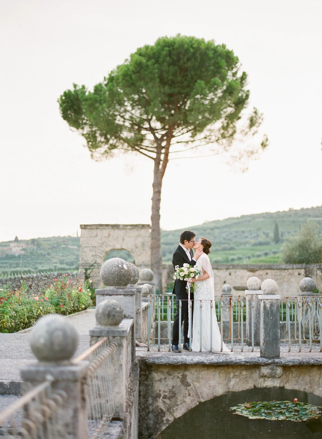 Villa Della Torre allegrini pre-wedding shoot