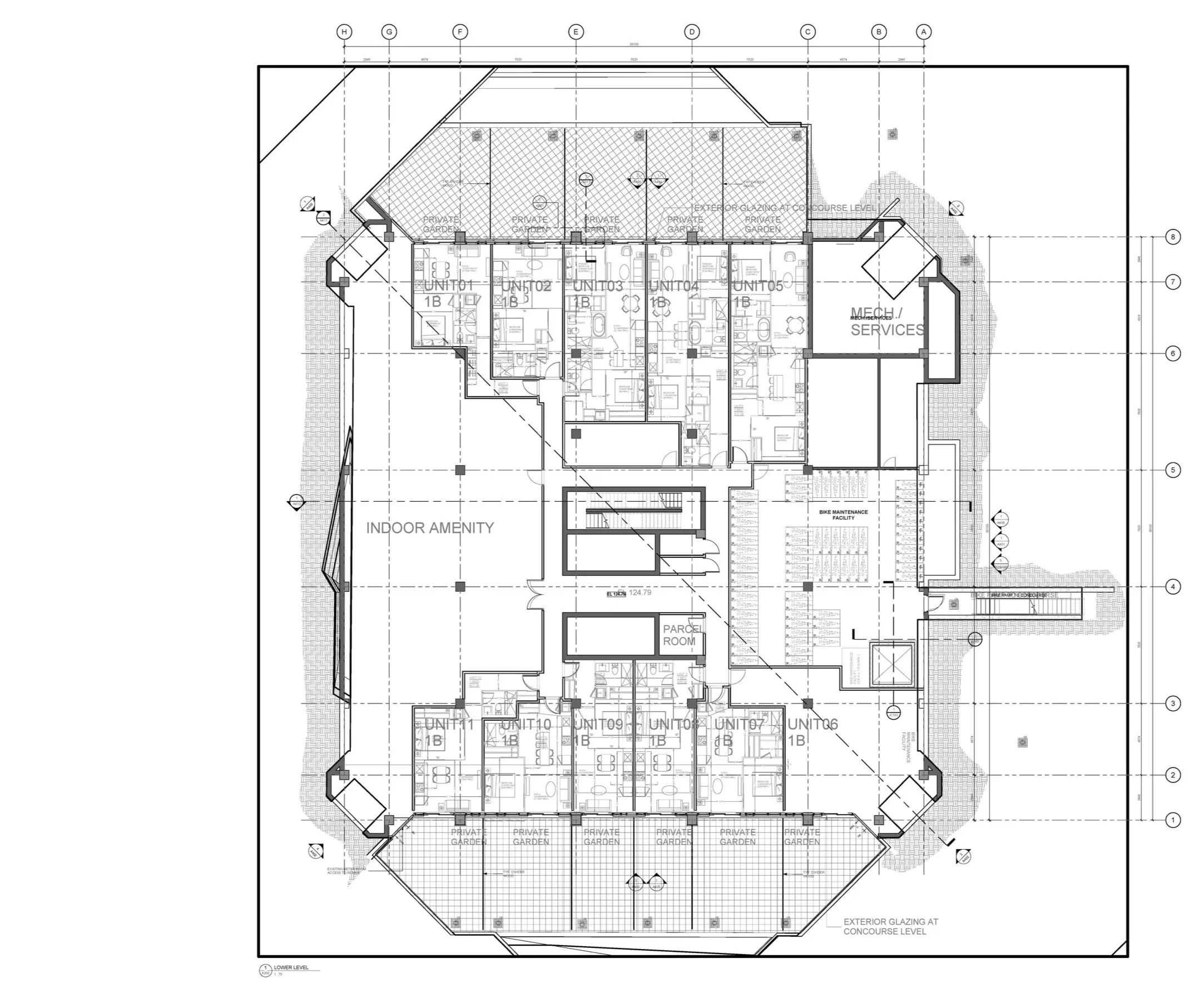Lower Concourse Level Plan