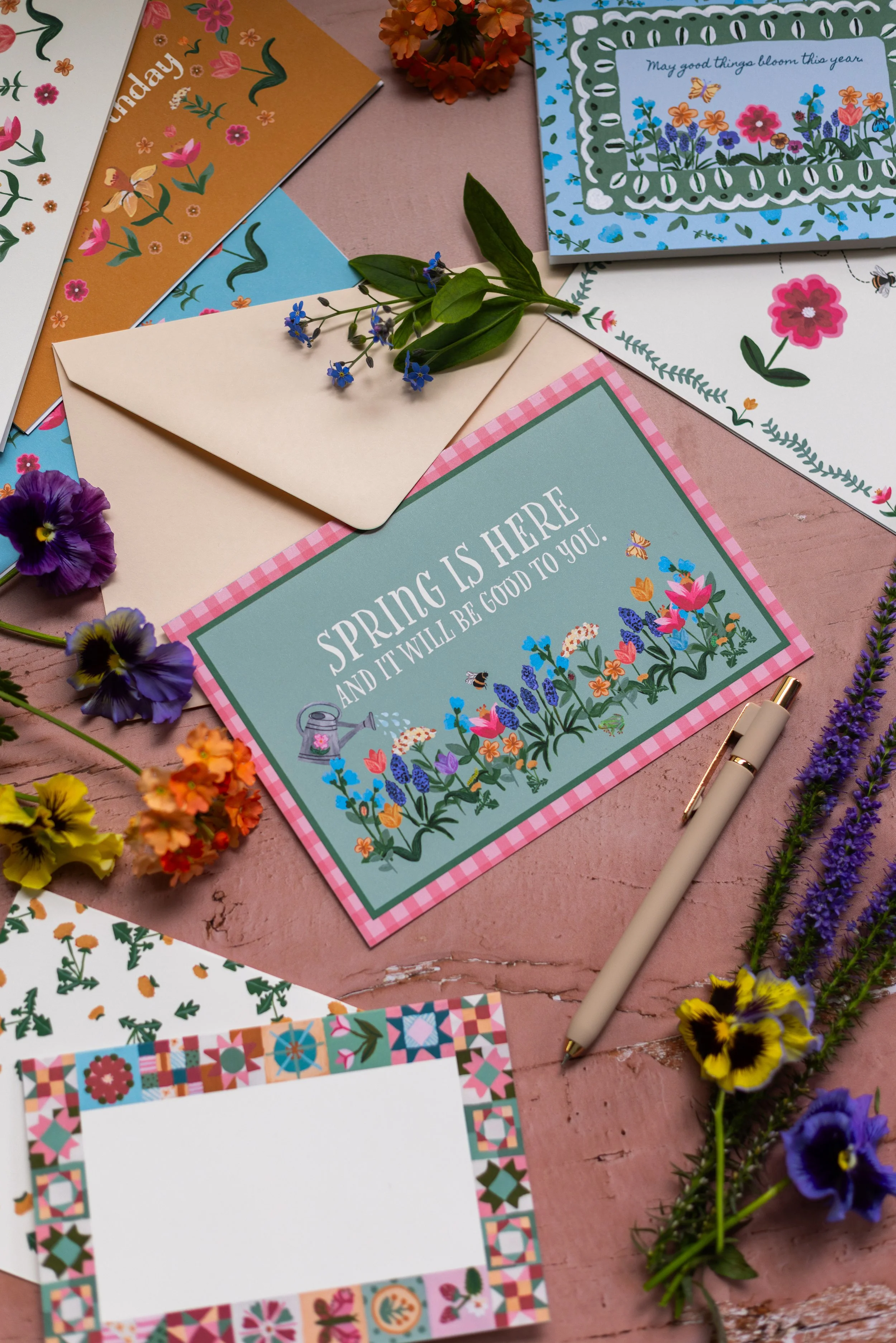 Dear Little Spring: Spring is Here Greeting Card | 5x7