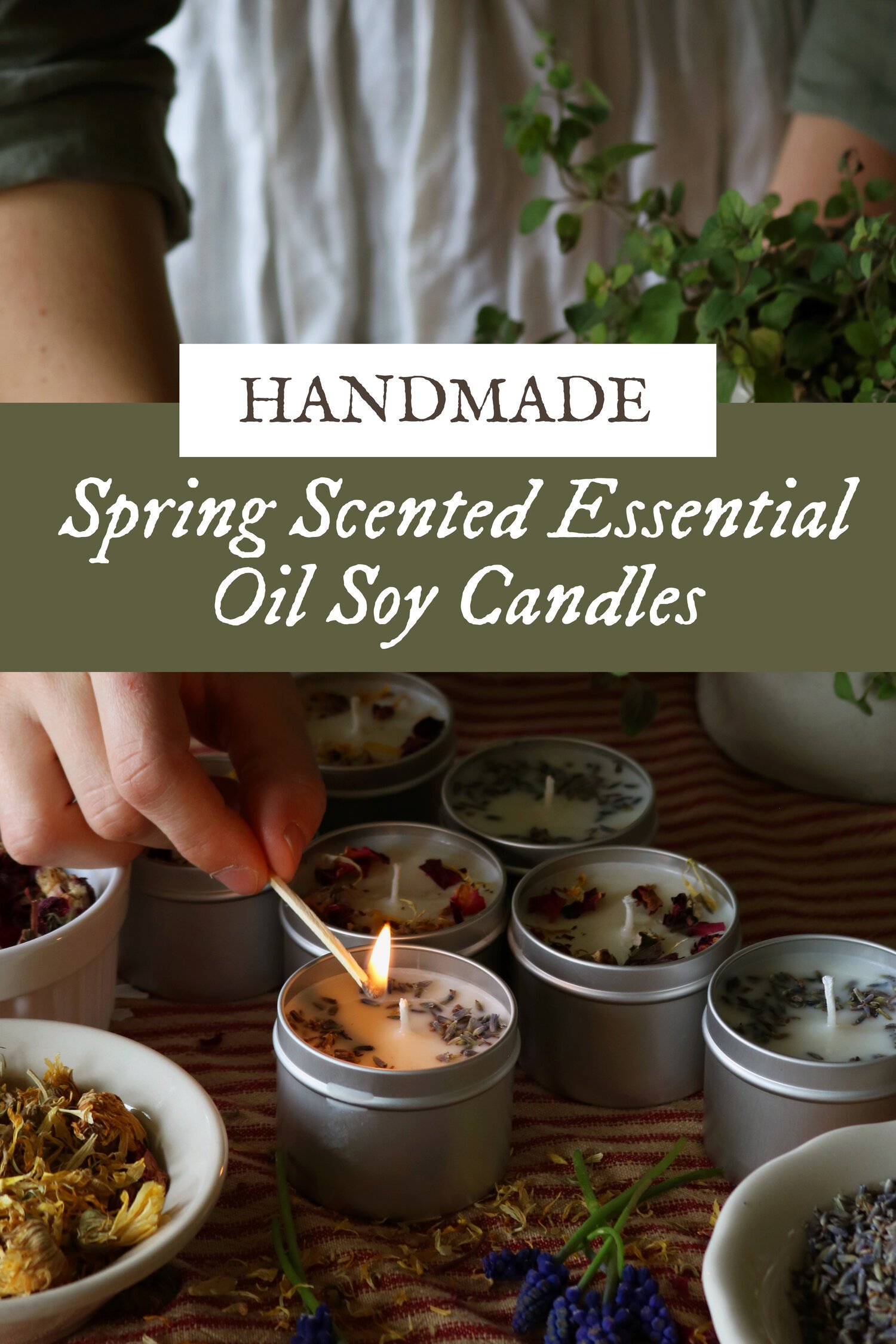 WORKSHOP - Candle Making & Essential Oil Blends