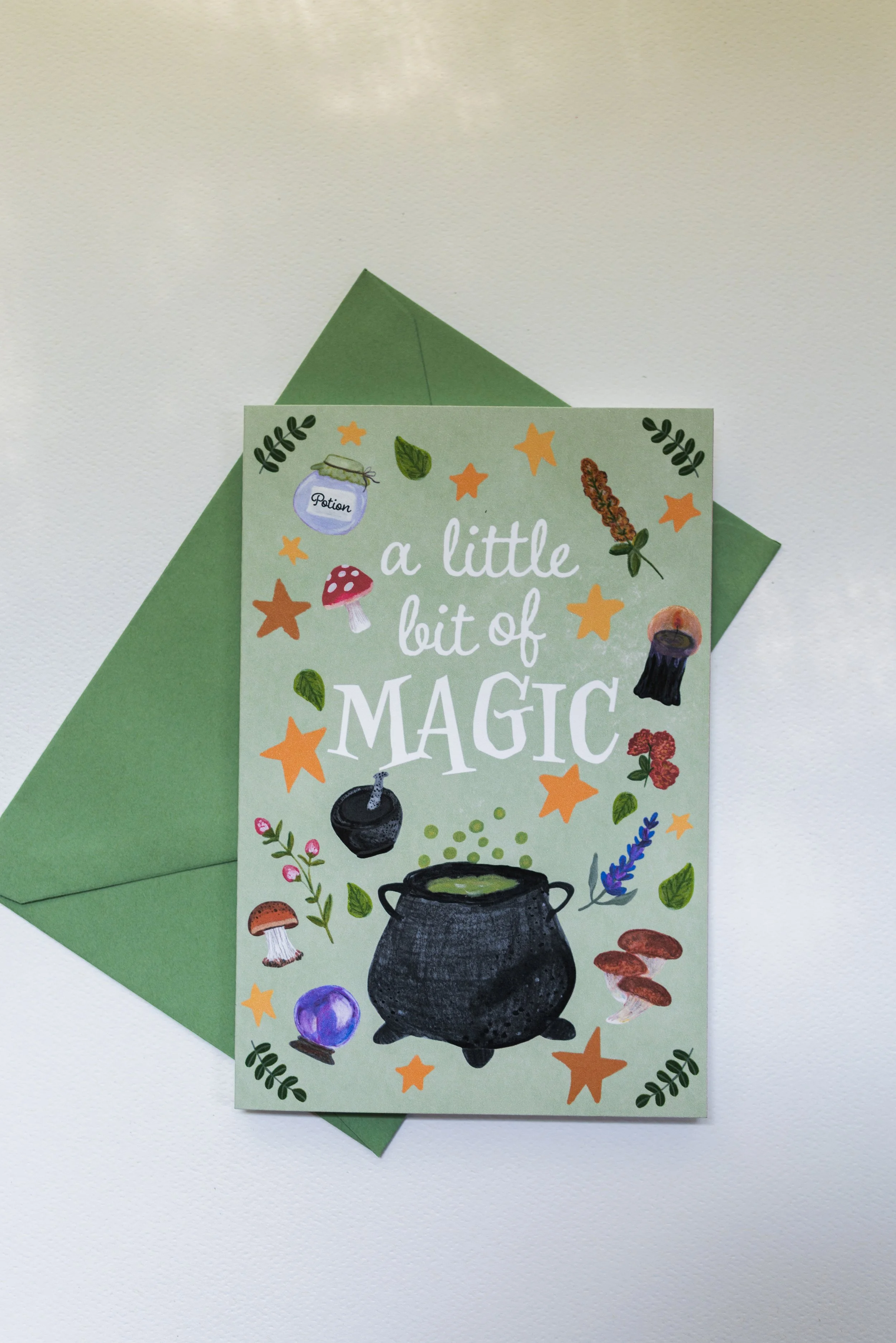 A Little Bit of Magic Greeting Card