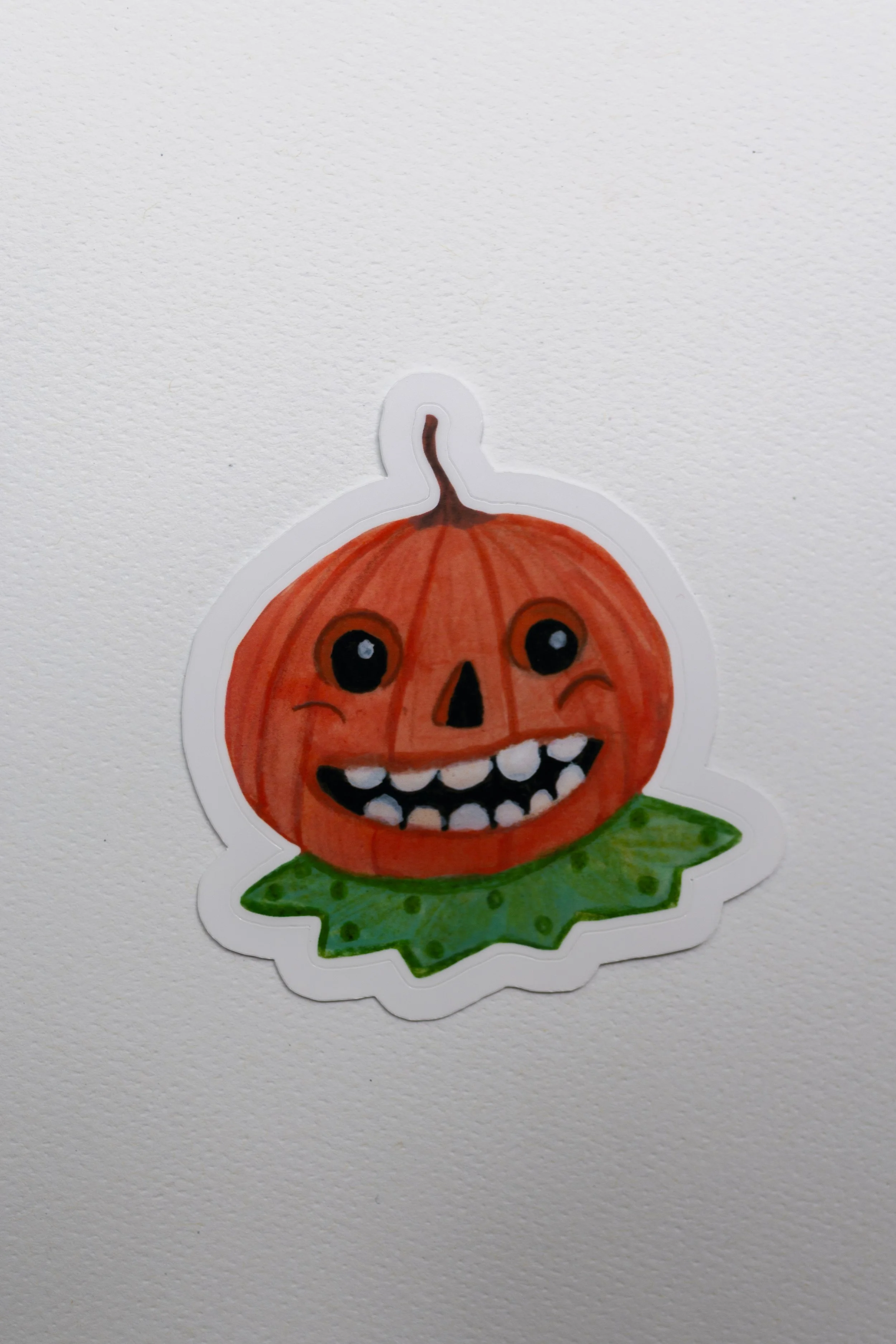 Grinning Jack Die Cut Sticker