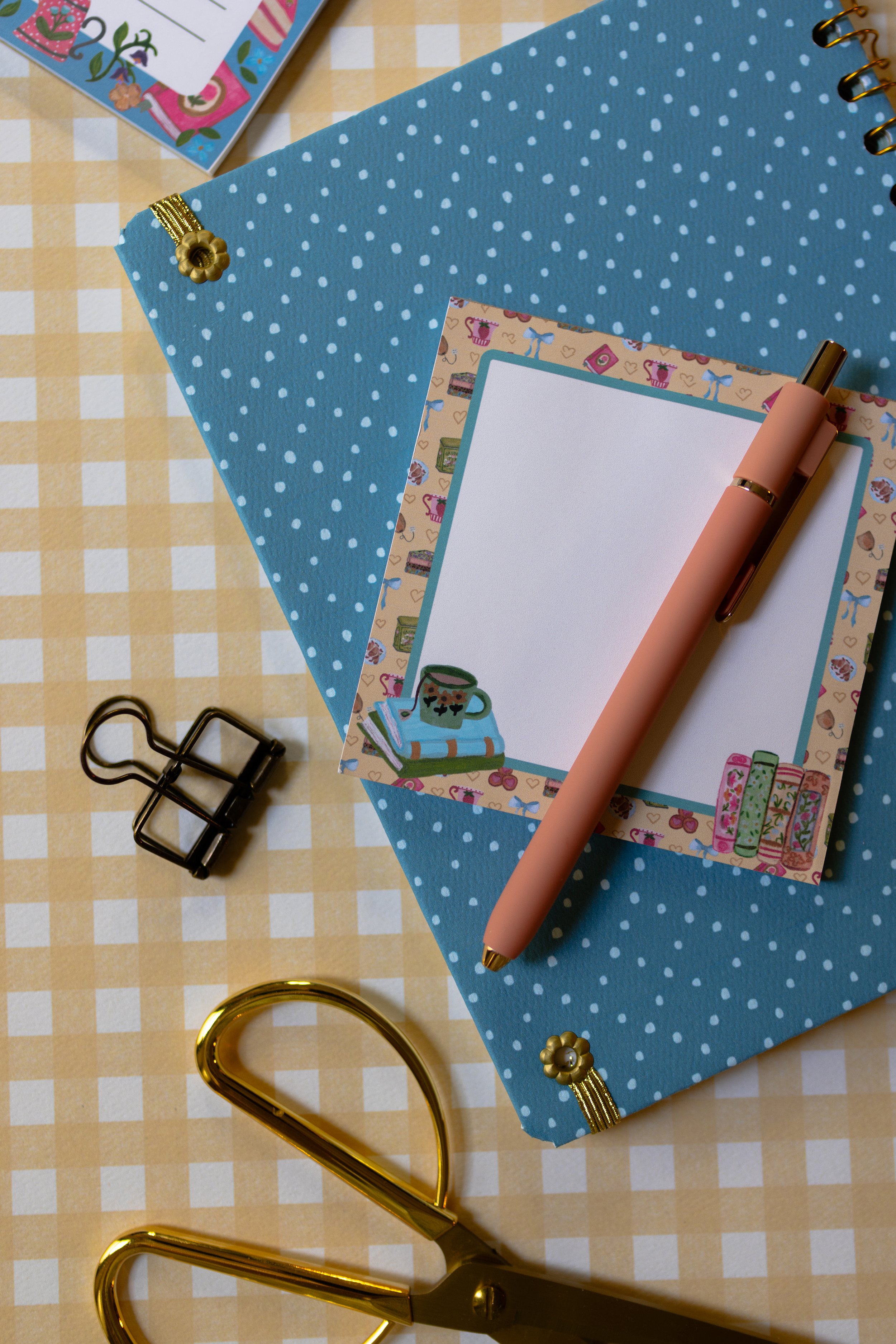 Cozy cottagecore journal for writing, journaling, planning, and everyday notes.