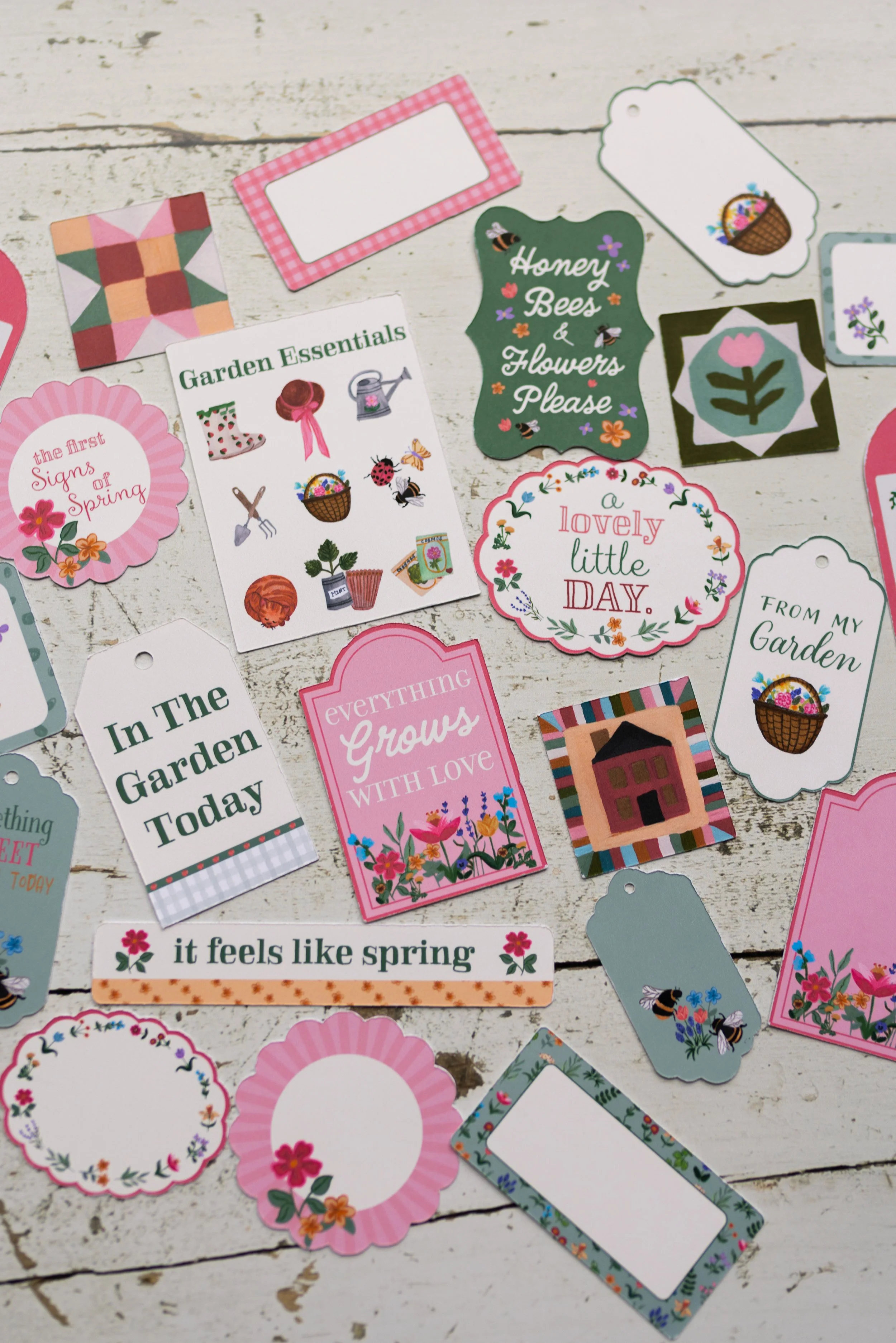 Dear Little Spring: Words & Phrases Ephemera Pack