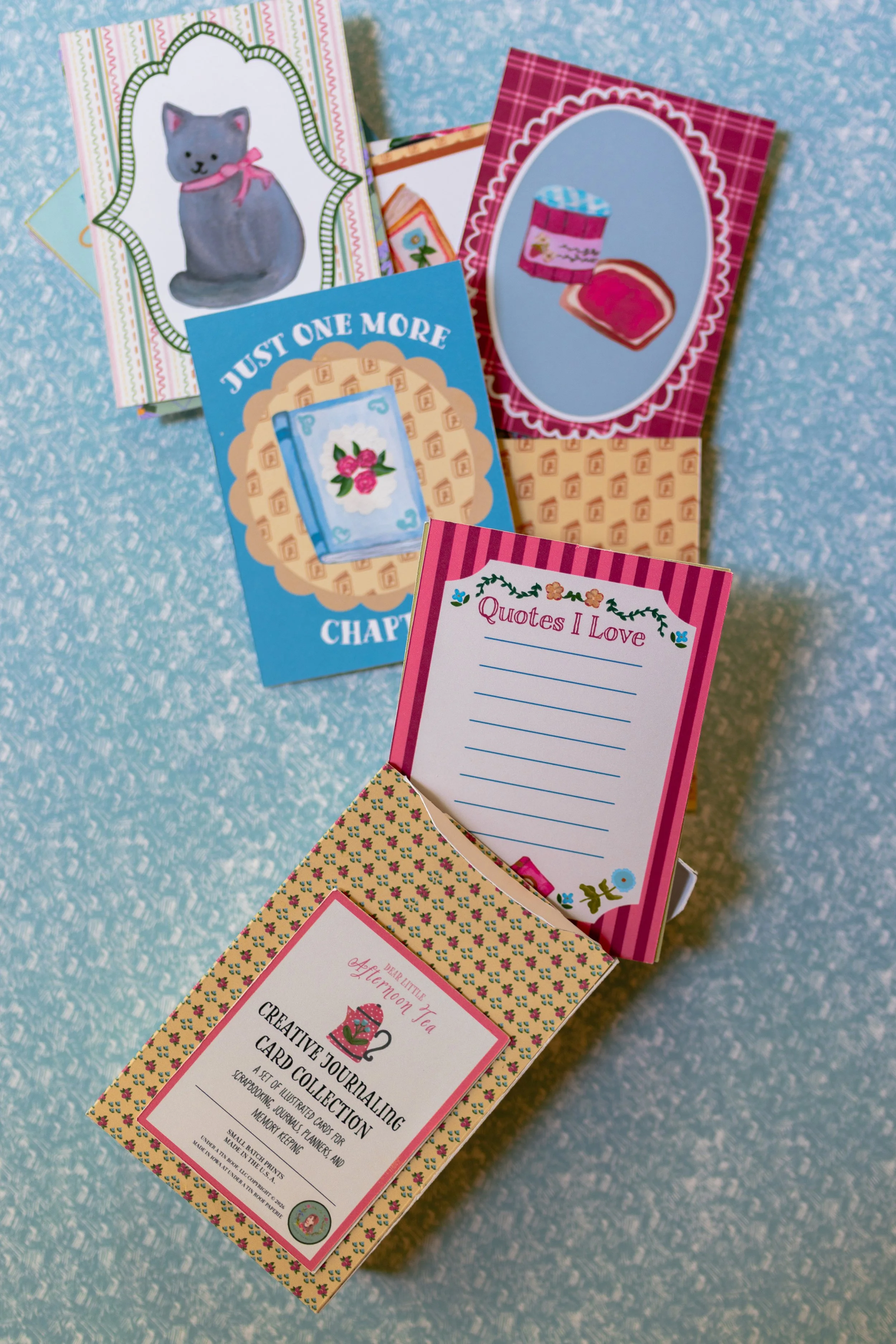 Dear Little Afternoon Tea Journaling Card Set PRE-ORDER