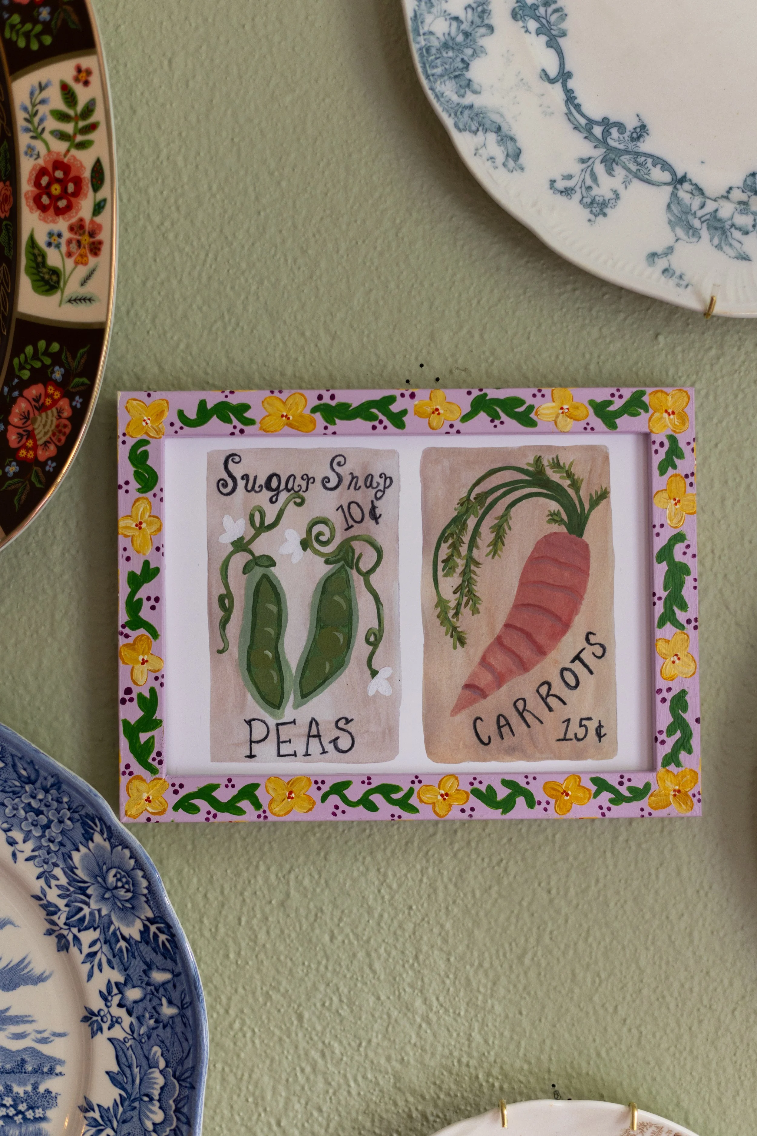 Dear Little Spring: Spring Seeds Art Print | 5x7 or 8x10