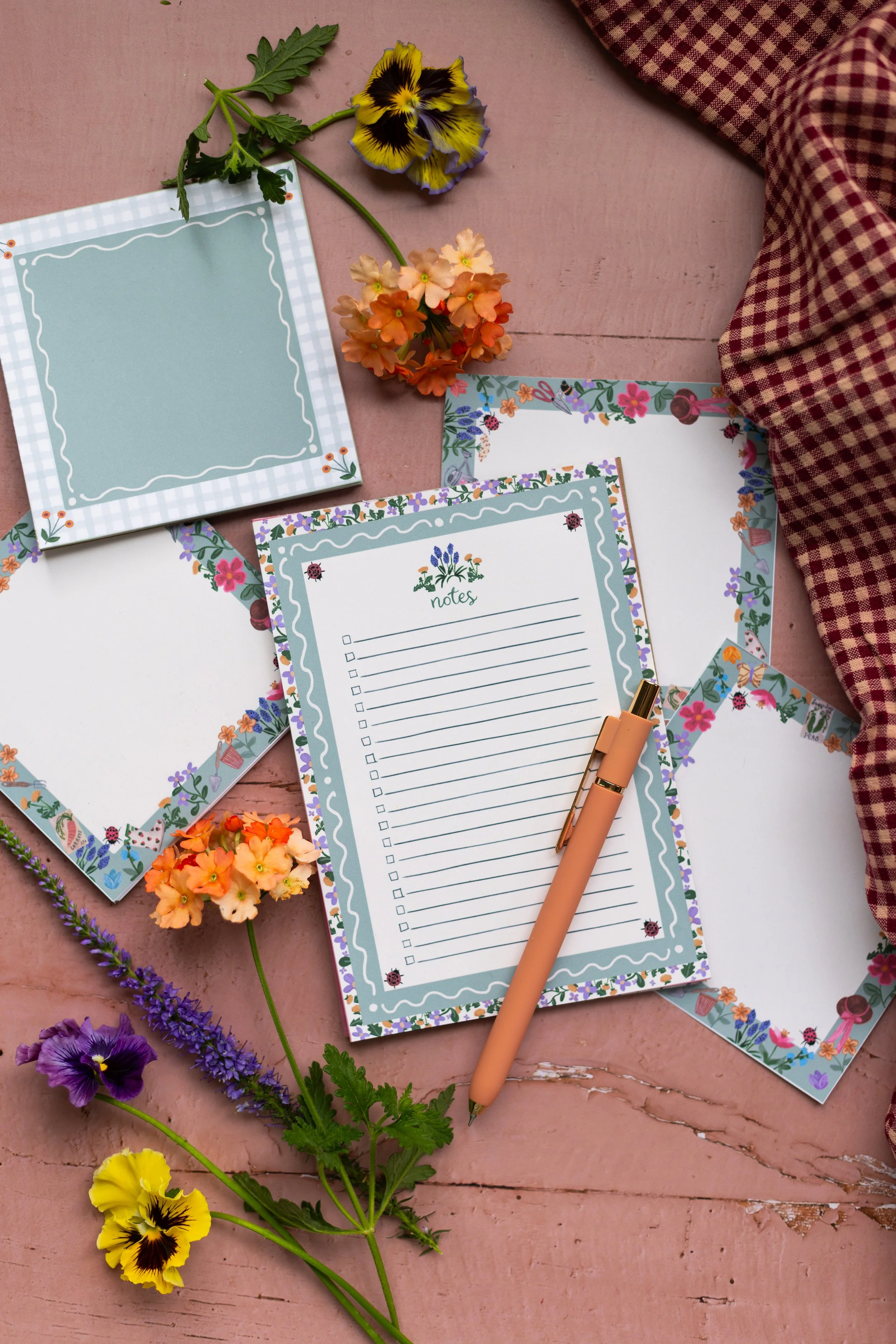 Garden Notepad Set | Dear Little Spring Stationery Bundle