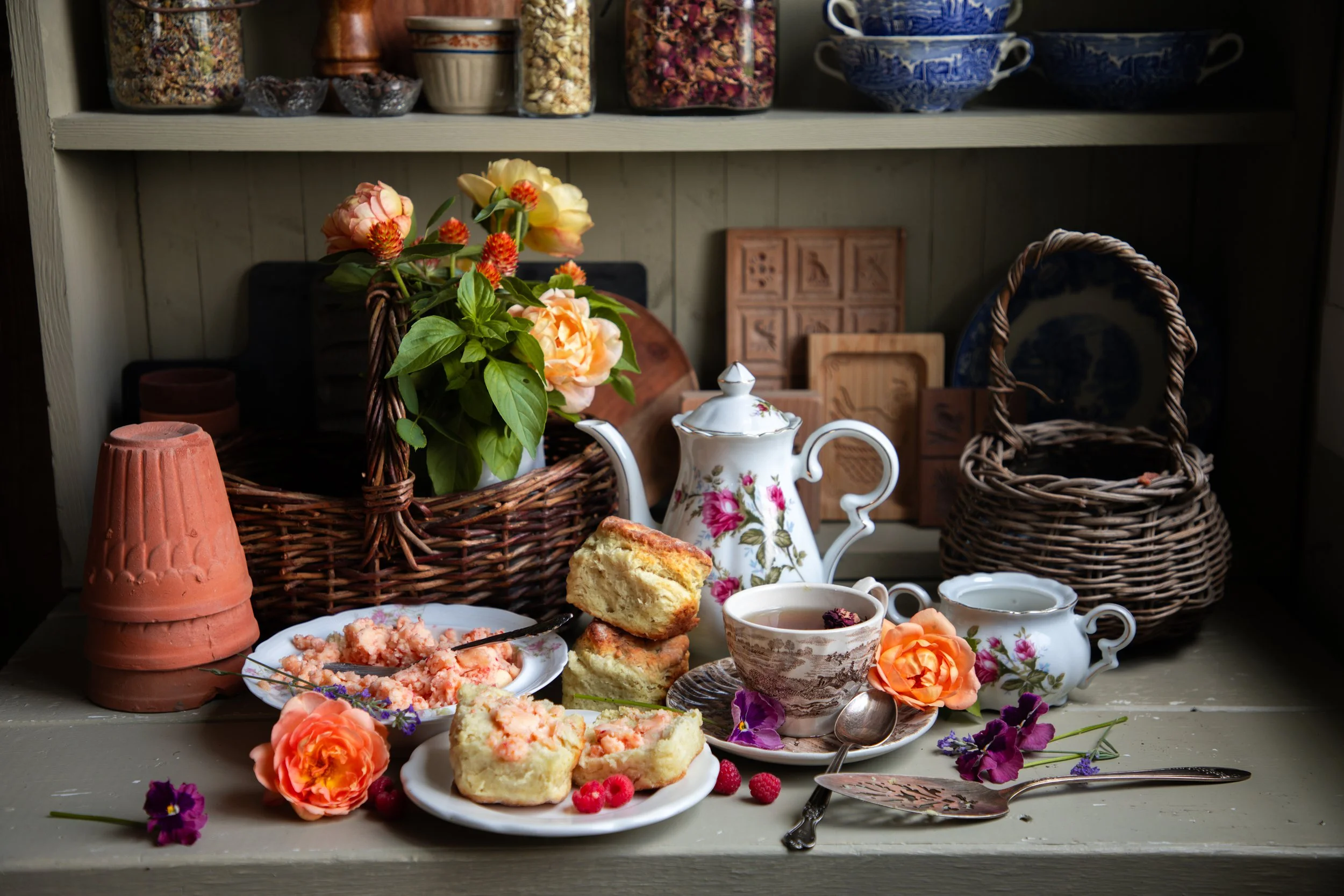 Video Raspberry Rose Compound Butter — Under A Tin Roof