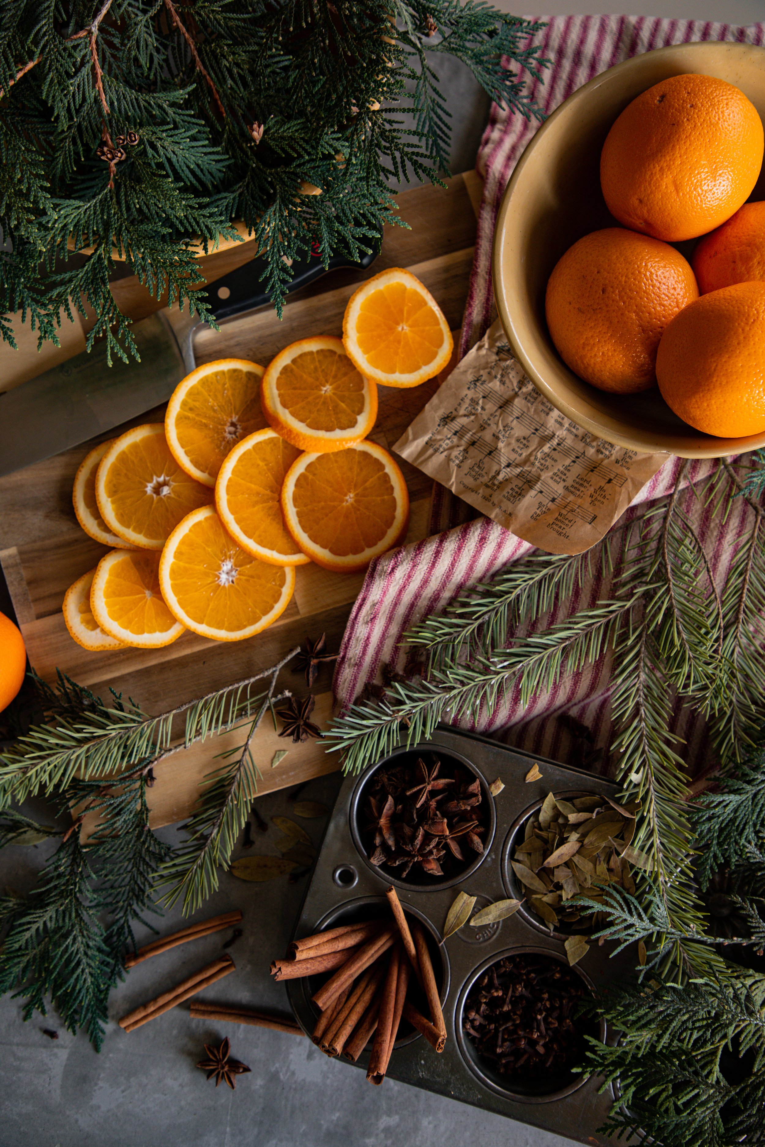 How to Dry Orange Slices & Make Pomanders — Under A Tin Roof