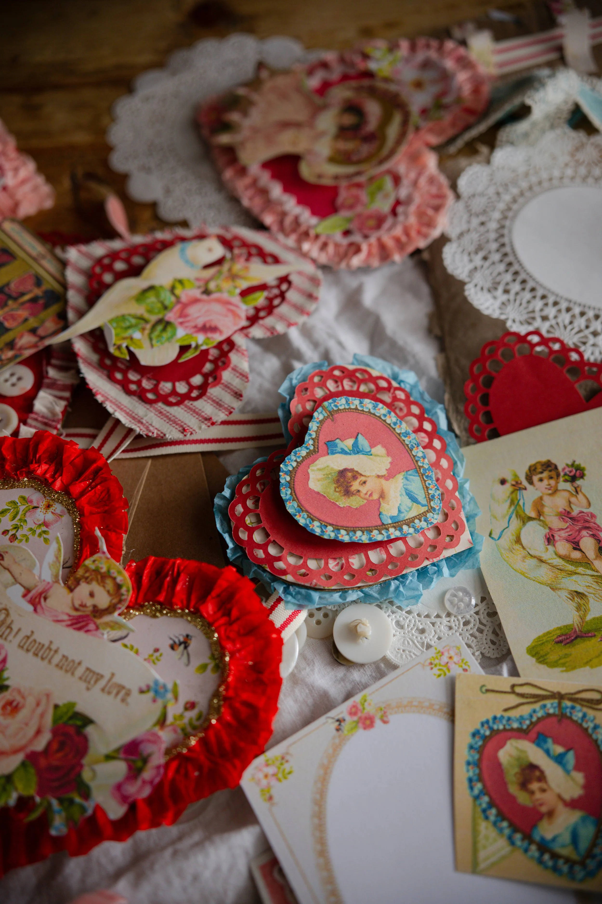 Victorian Valentine's Day Cards