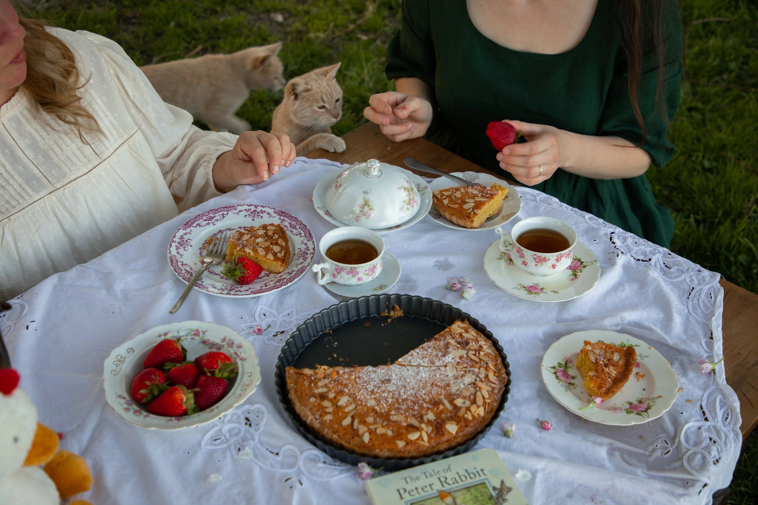 Video: An Afternoon Tea, Frangipane Tart, and Feeding the Birds — Under ...