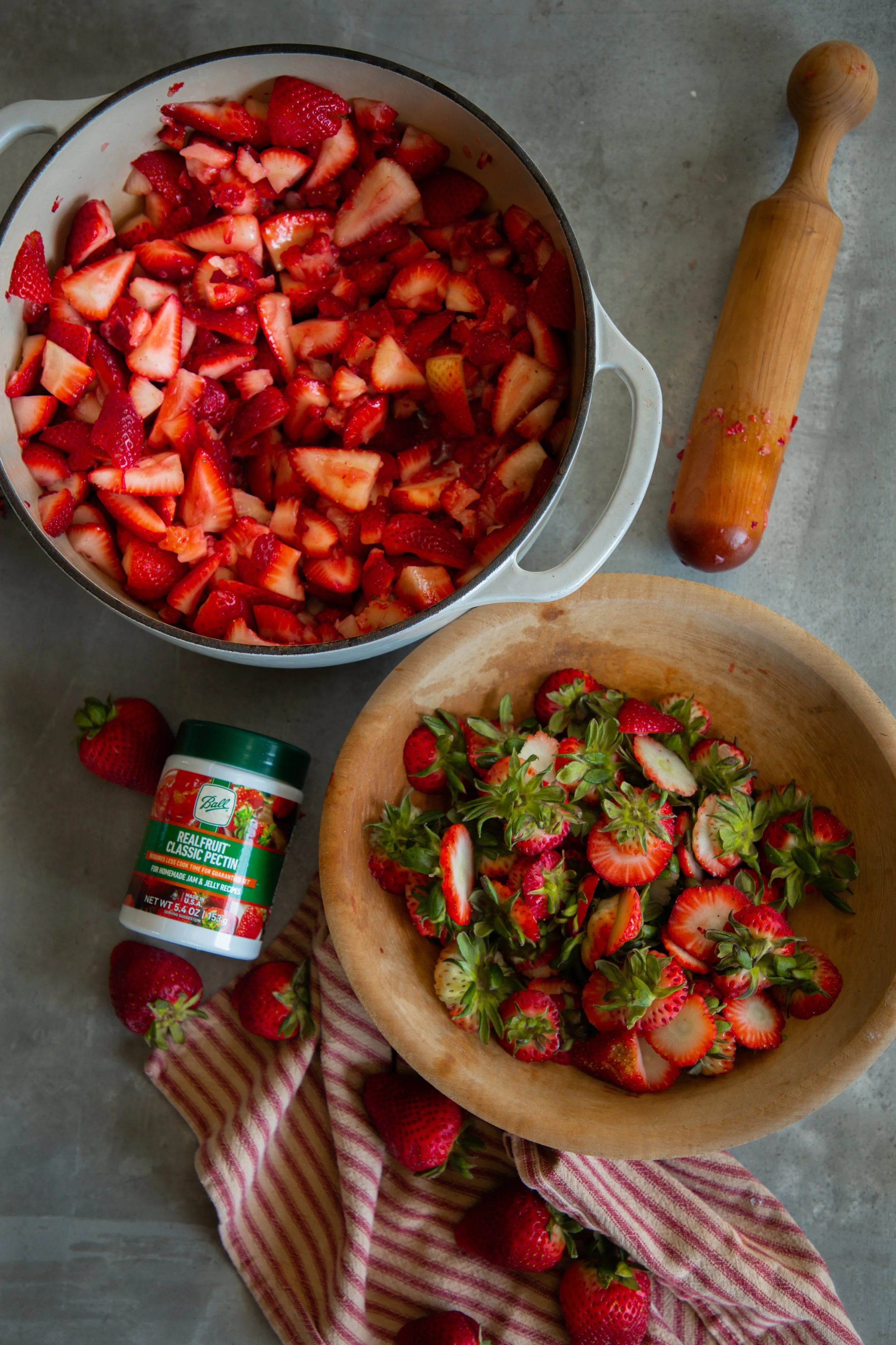 Ball Classic Strawberry Jam Canning Recipe And Guide Under A Tin Roof