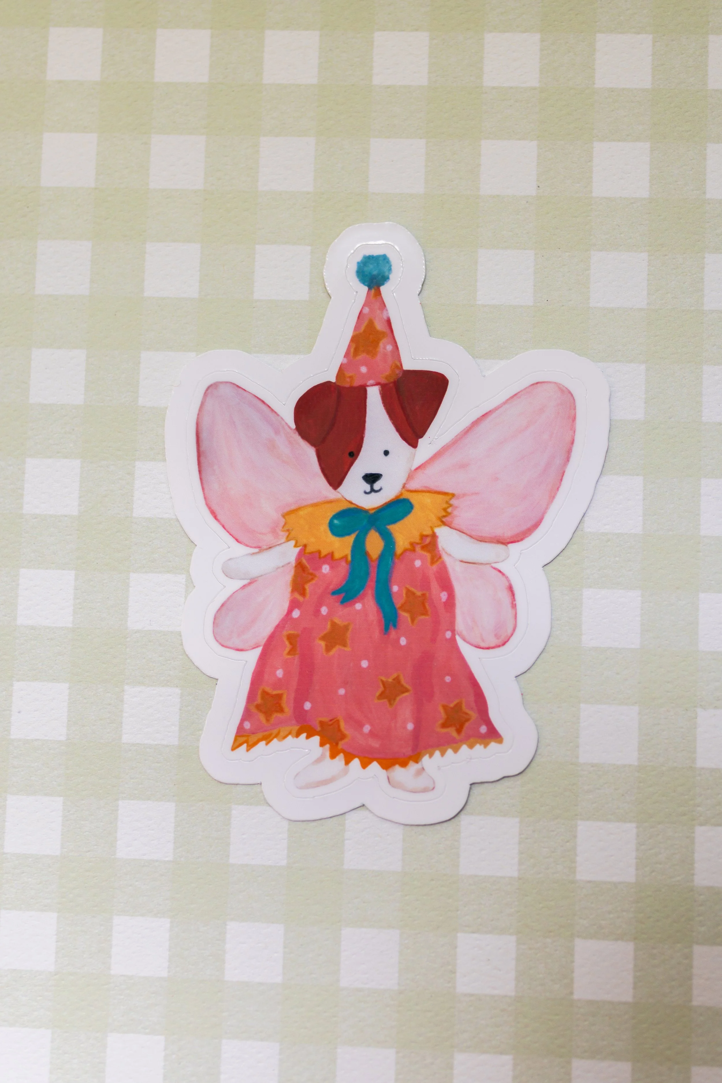 Scout's Fairy Costume Die Cut Sticker