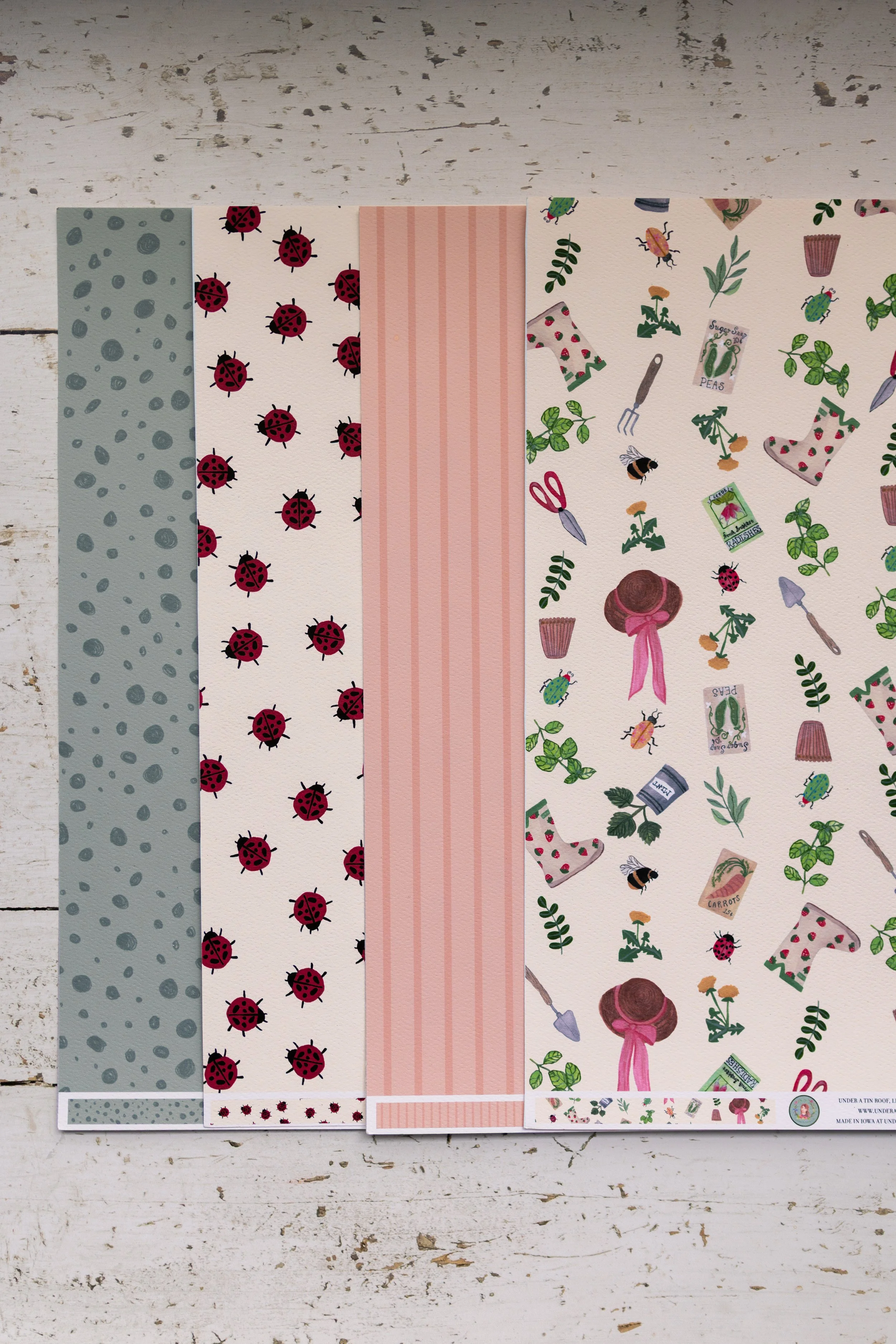 Dear Little Spring: Garden Days | 12x12 Scrapbook Paper Set